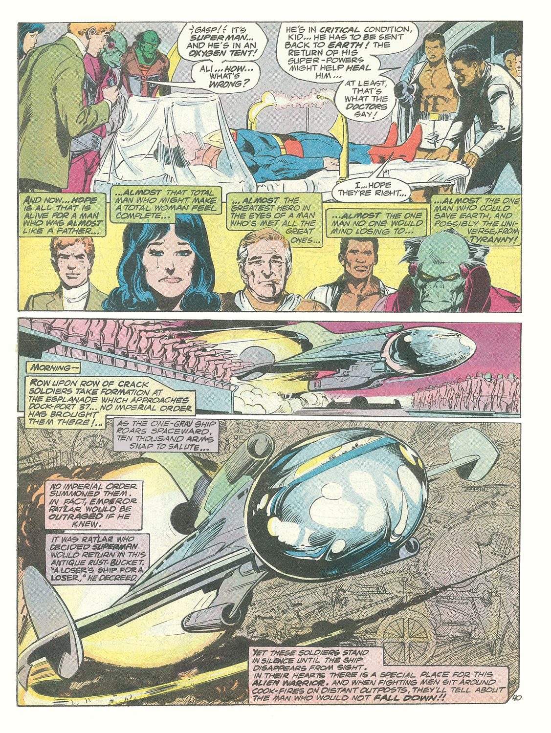 Read online Superman vs Muhammad Ali (1978) comic -  Issue # Full - 38