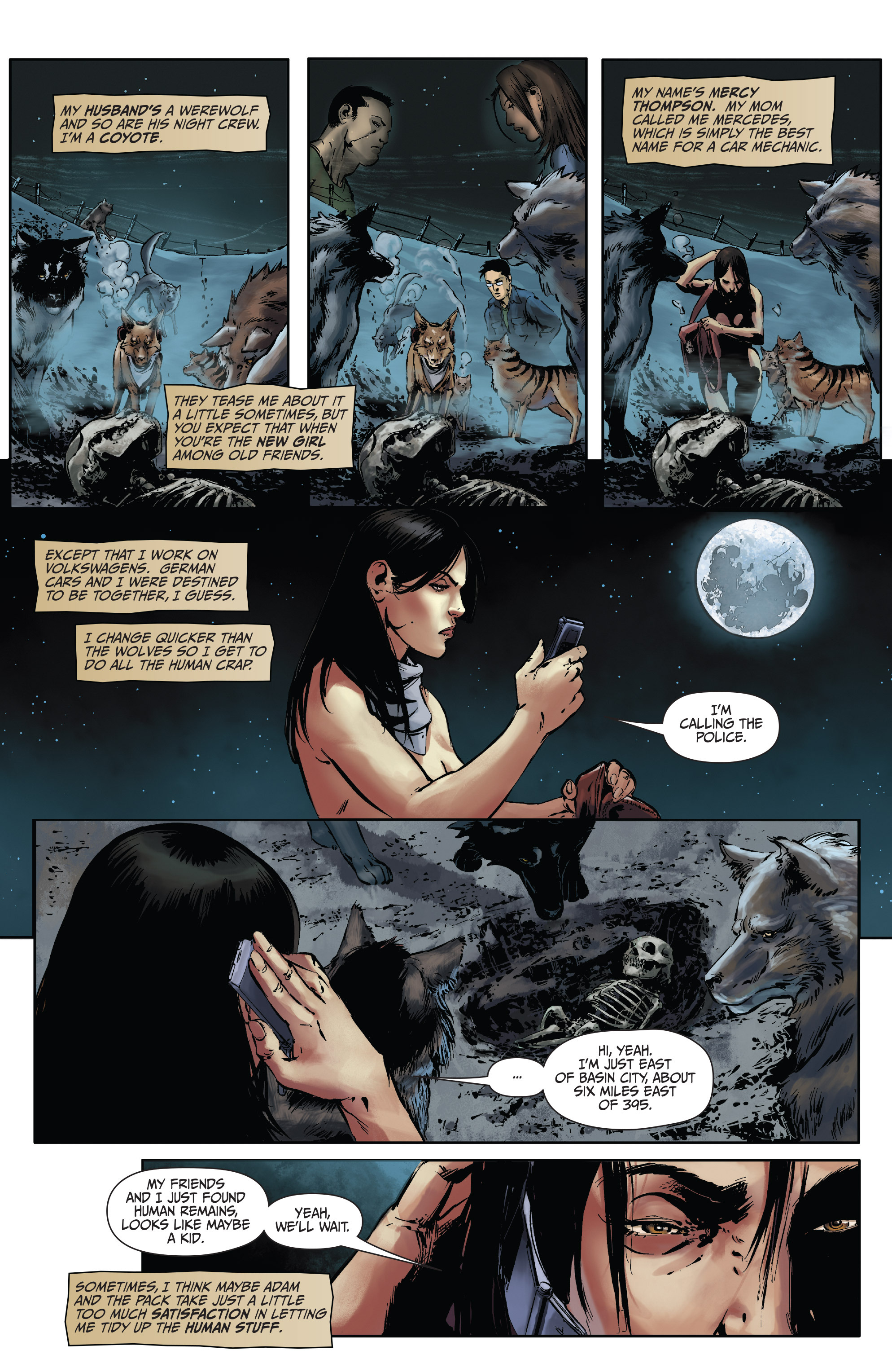 Read online Mercy Thompson comic -  Issue #1 - 6