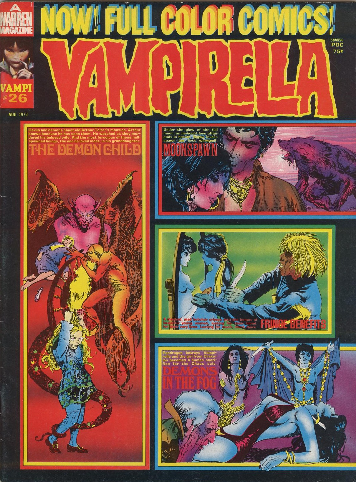 Read online Vampirella (1969) comic -  Issue #26 - 1