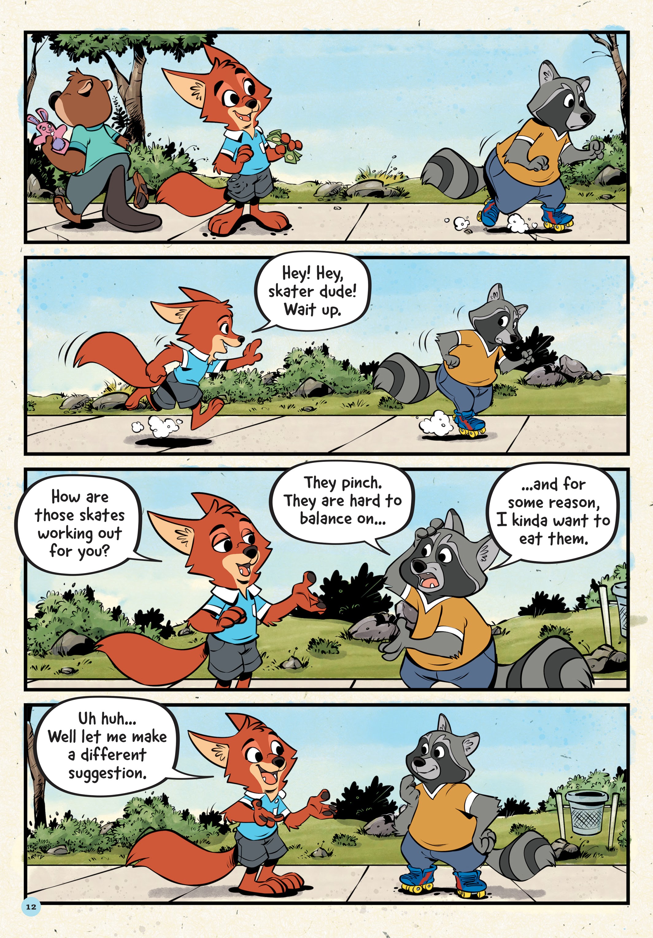 Read online Disney Zootopia: Family Night comic -  Issue # Full - 11