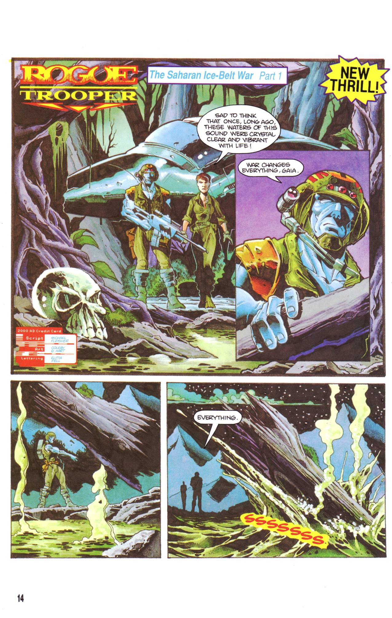 Read online Rogue Trooper:  The Final Warrior comic -  Issue #3 - 15