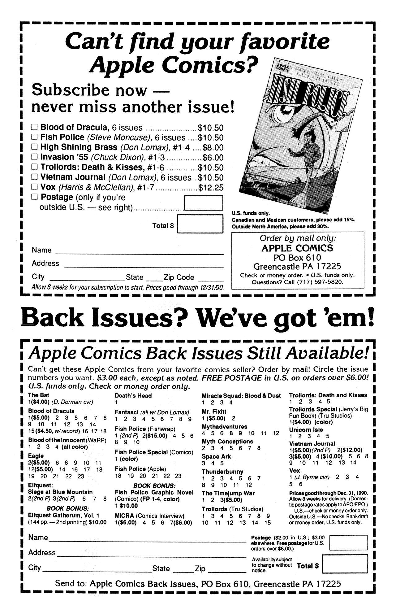 Read online The Fish Police comic -  Issue #24 - 33