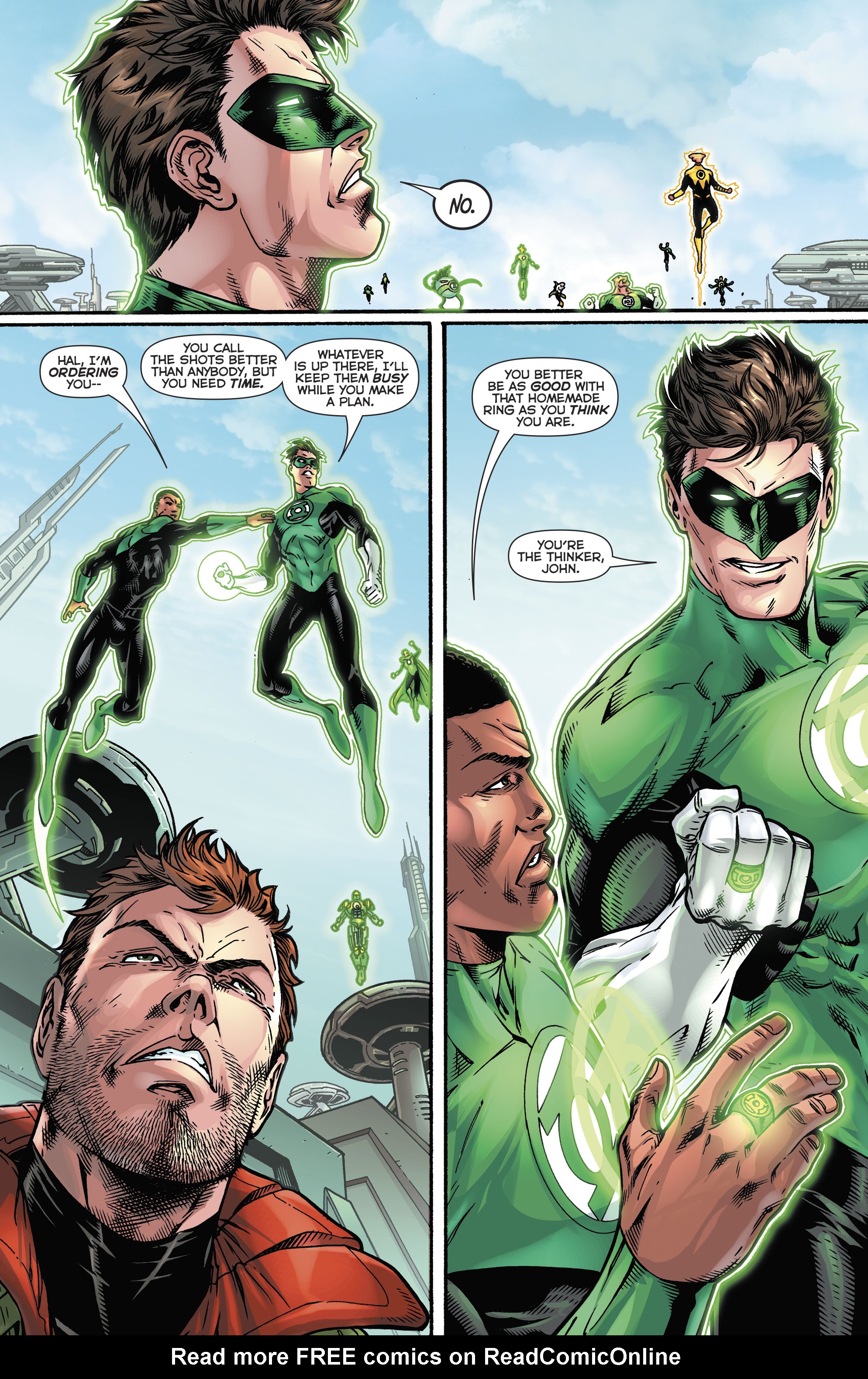 Read online Hal Jordan And The Green Lantern Corps comic -  Issue #19 - 20