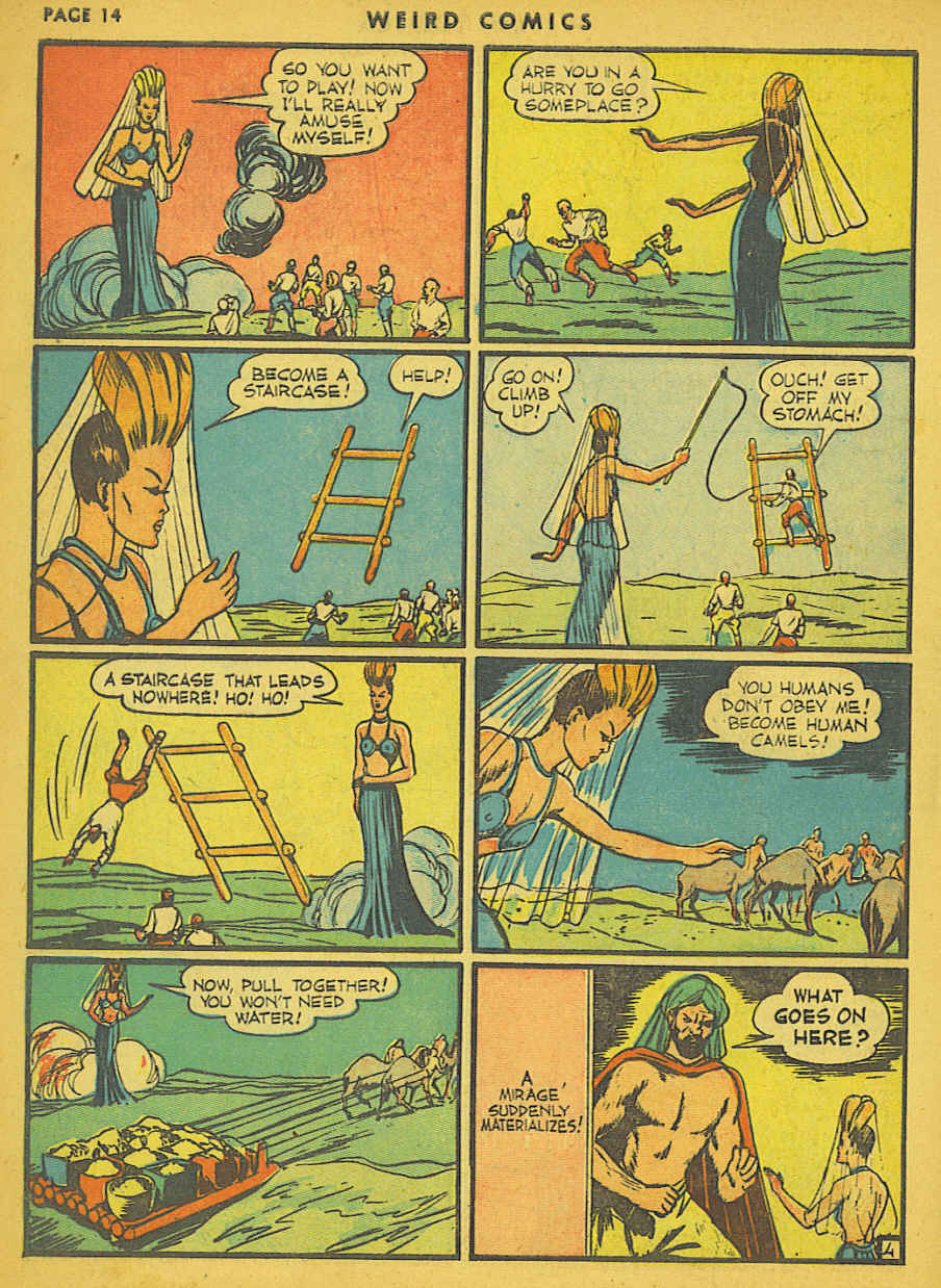 Read online Weird Comics comic -  Issue #9 - 15