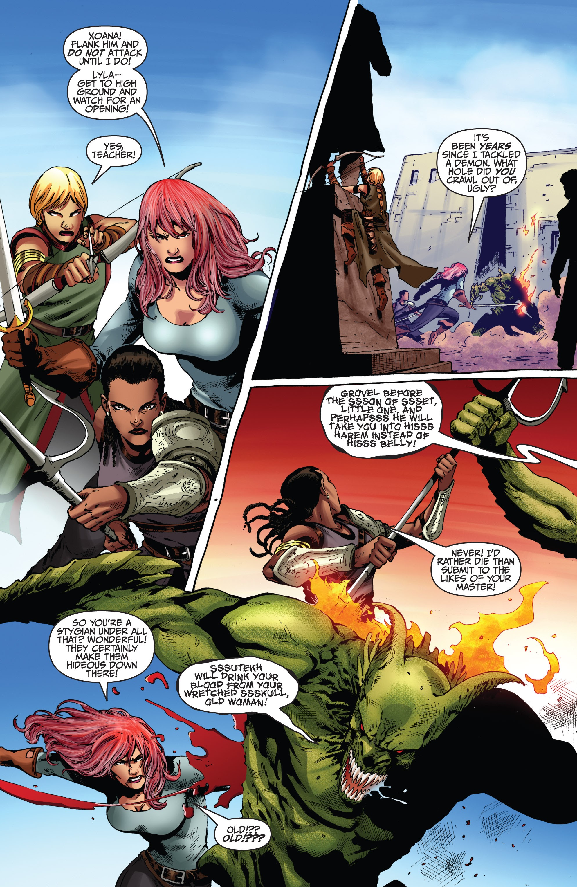 Read online Red Sonja: Vulture's Circle comic -  Issue #1 - 21