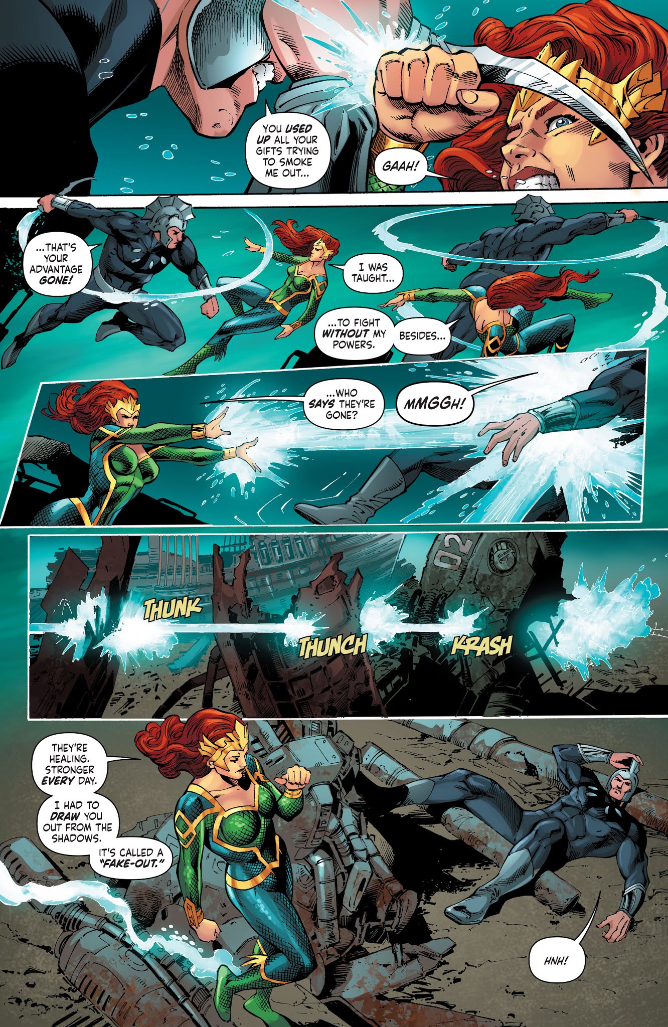 Read online Mera: Queen of Atlantis comic -  Issue #5 - 7