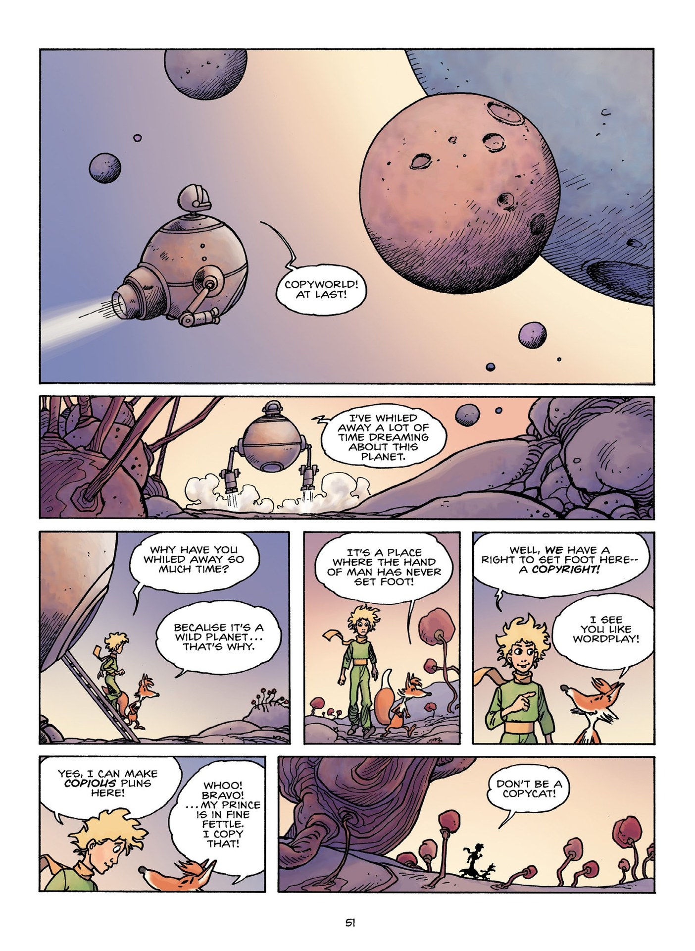 Read online The Little Prince comic -  Issue #5 - 55
