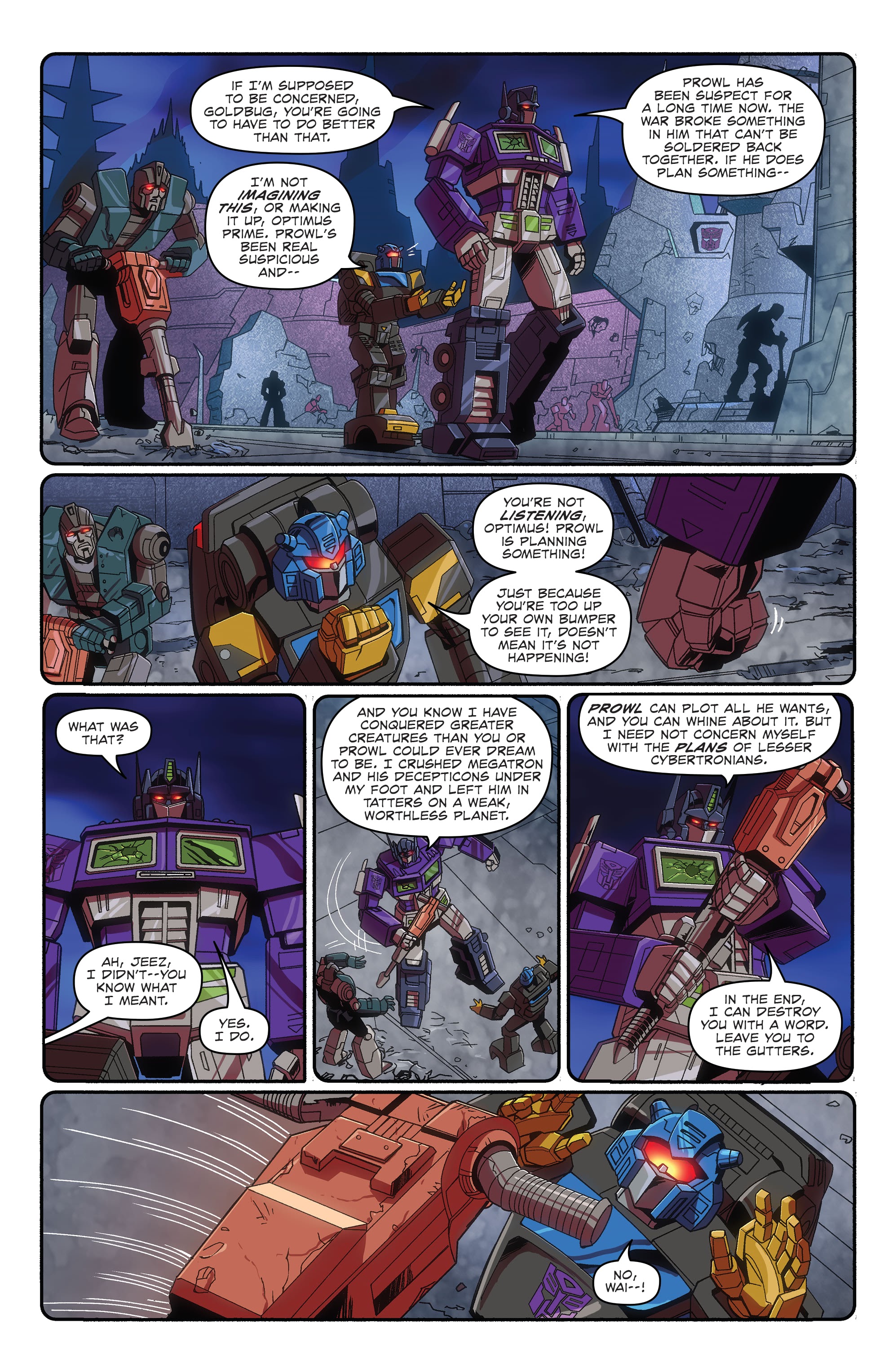 Read online Transformers: Shattered Glass comic -  Issue #4 - 12