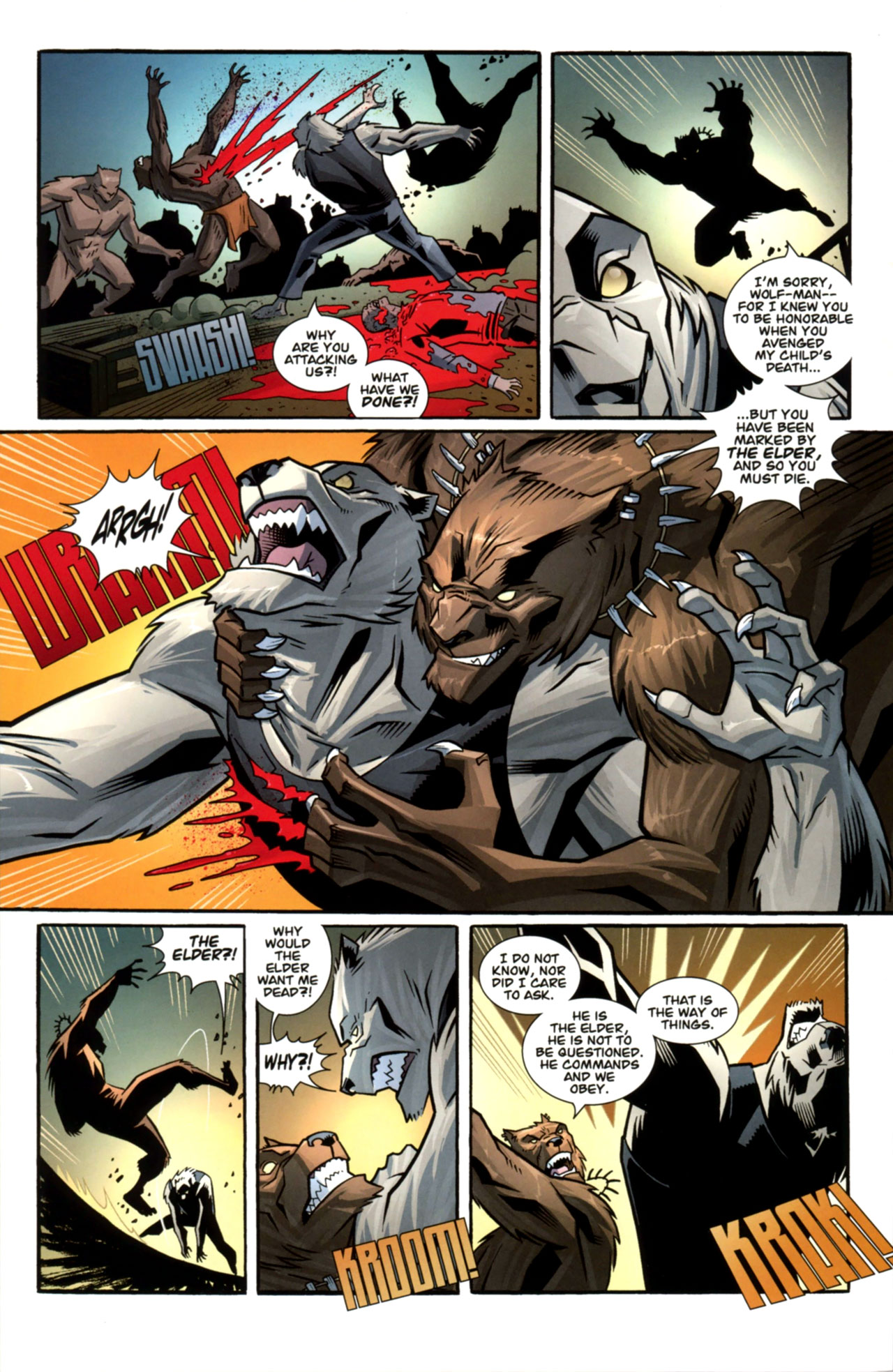 Read online The Astounding Wolf-Man comic -  Issue #23 - 4