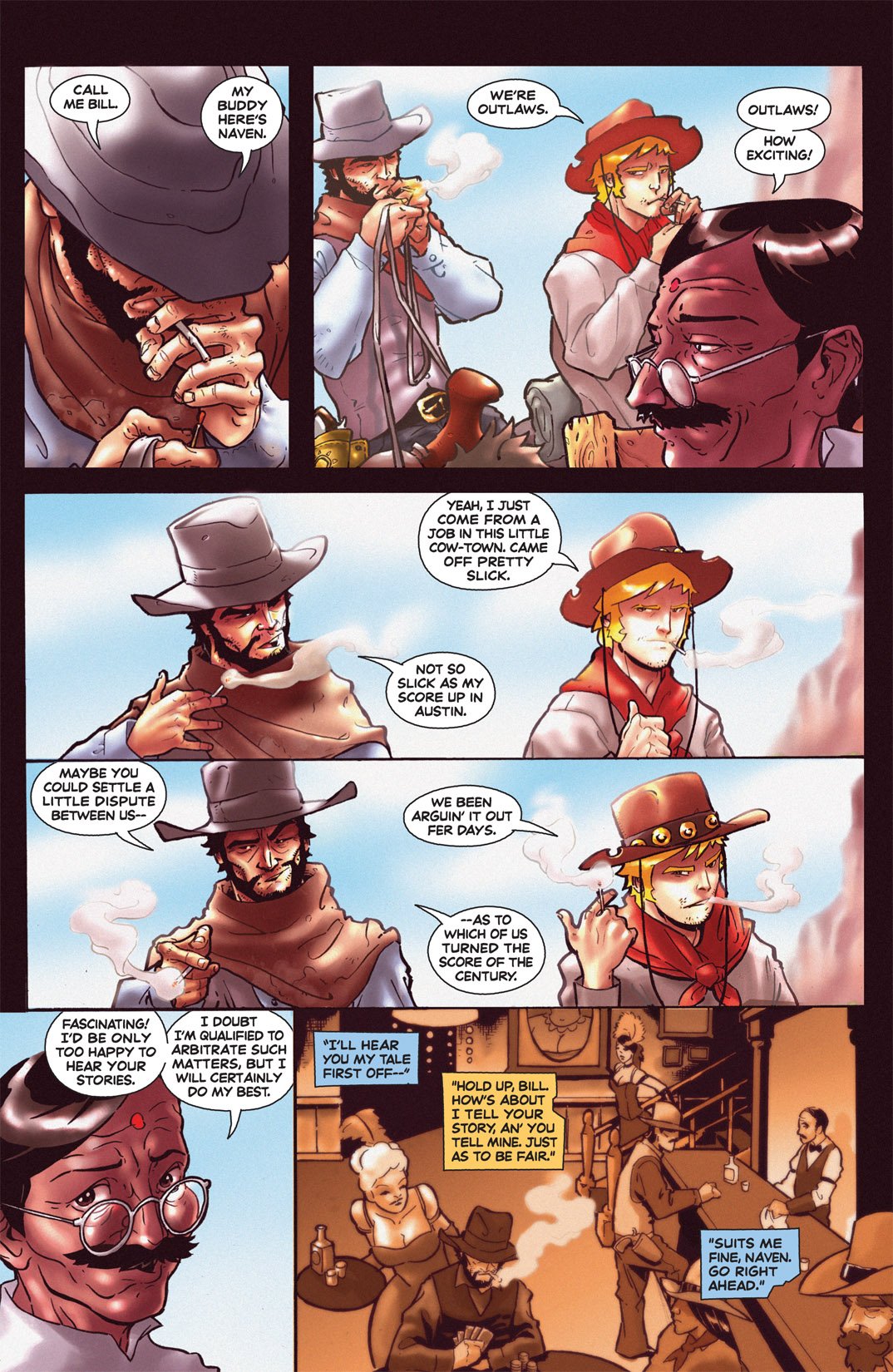 Read online Outlaw Territory comic -  Issue # TPB 2 (Part 2) - 13