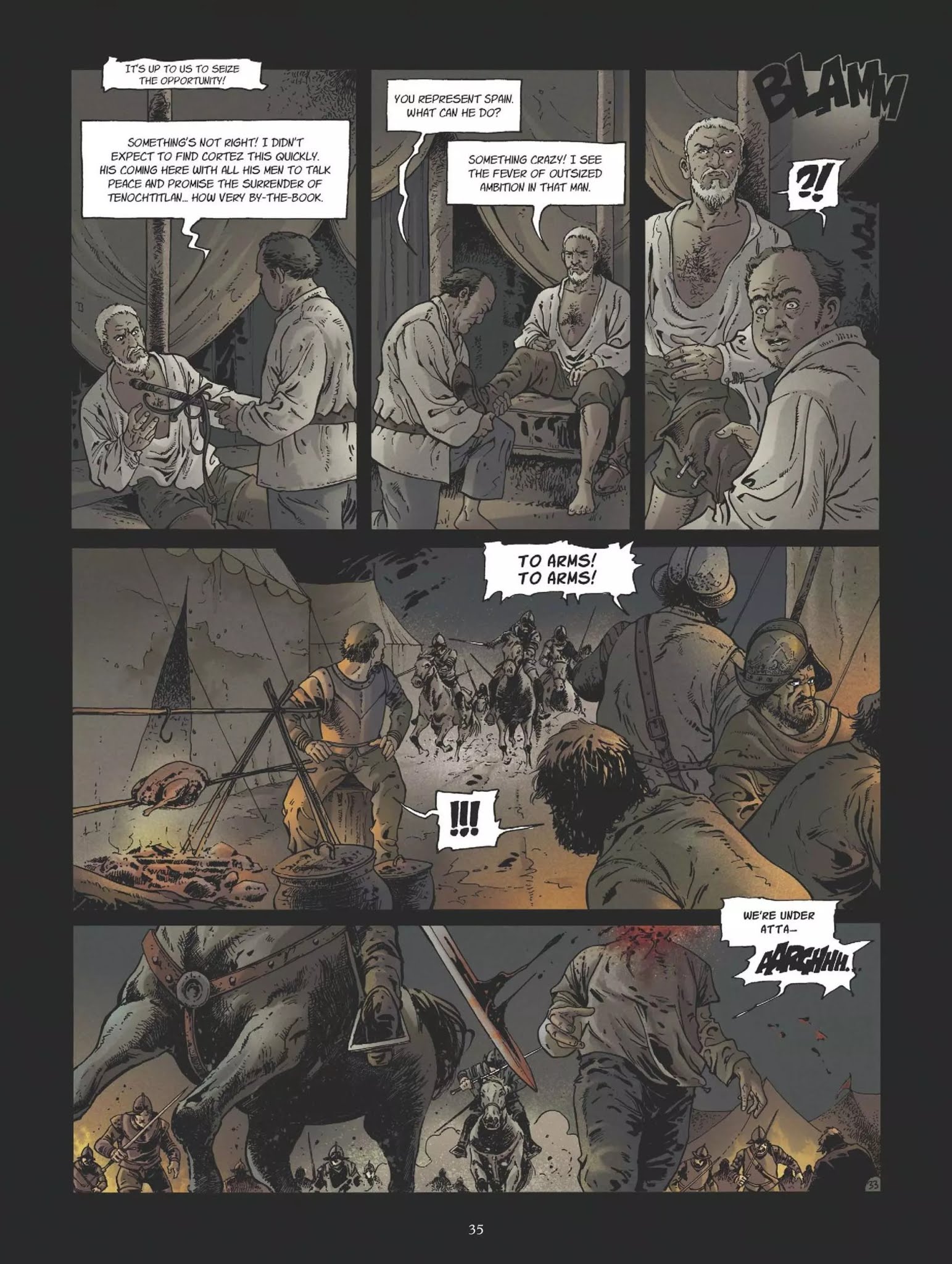 Read online Conquistador comic -  Issue #2 - 39