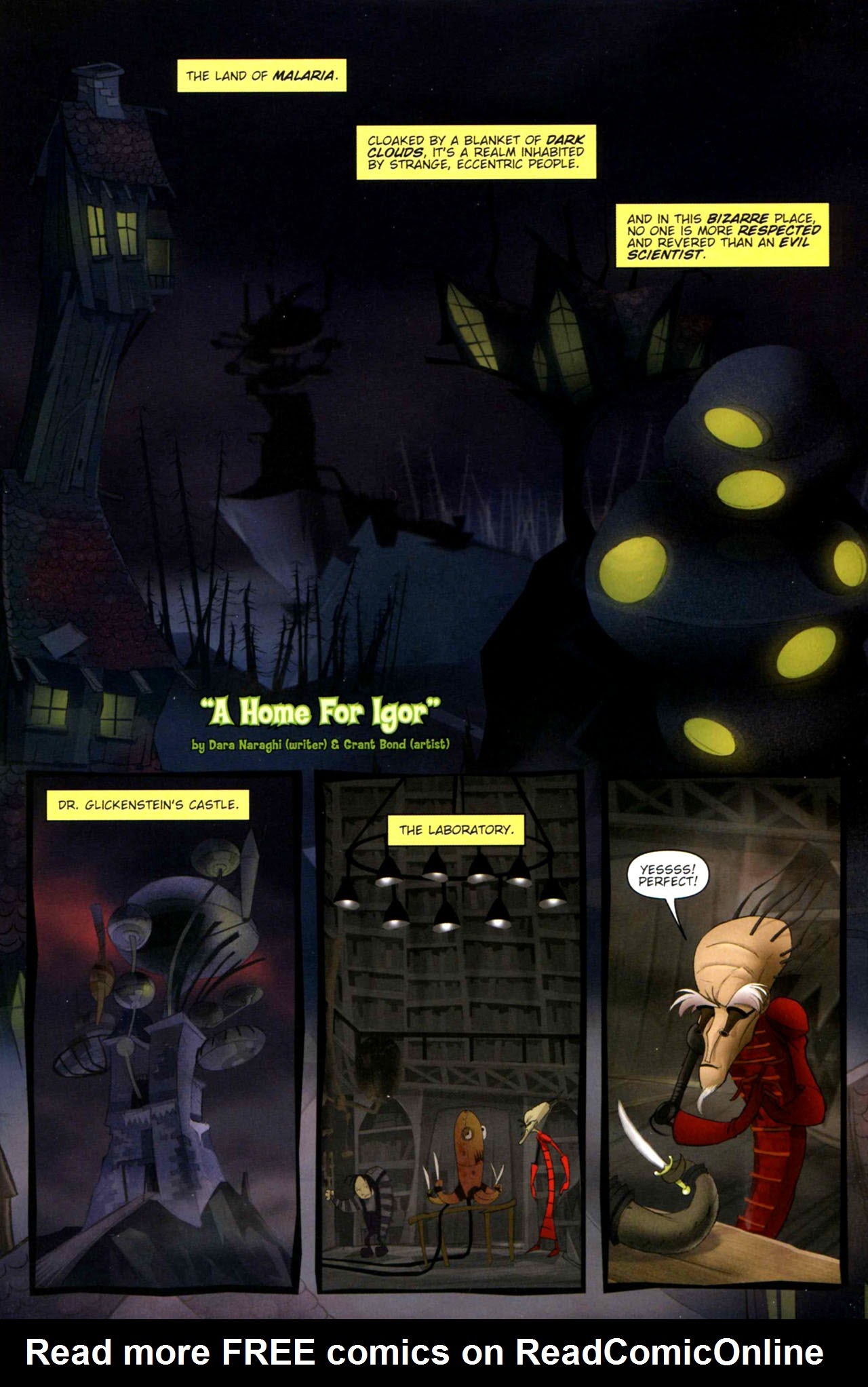 Read online Igor Movie Prequel comic -  Issue #1 - 3