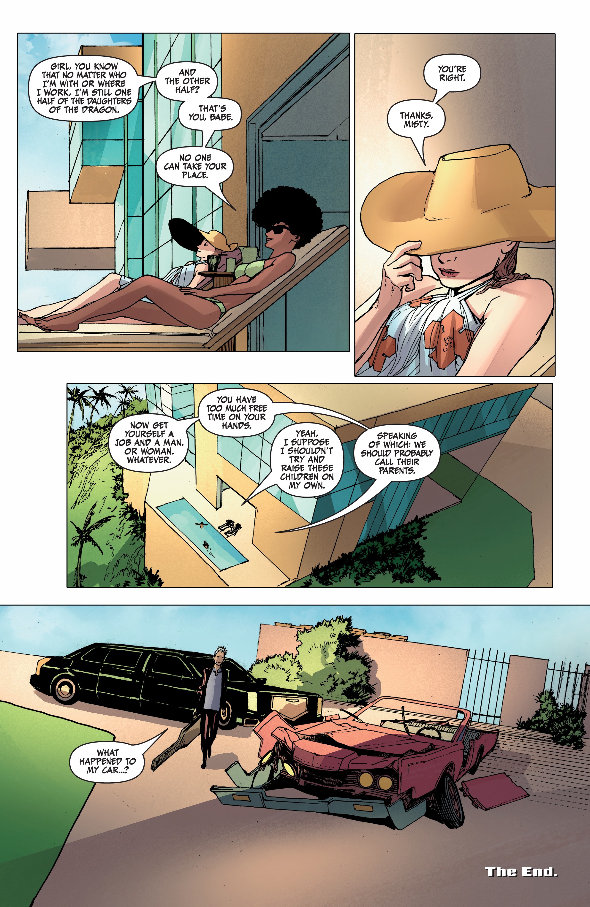 Read online Daughters of the Dragon (2018) comic -  Issue #3 - 42