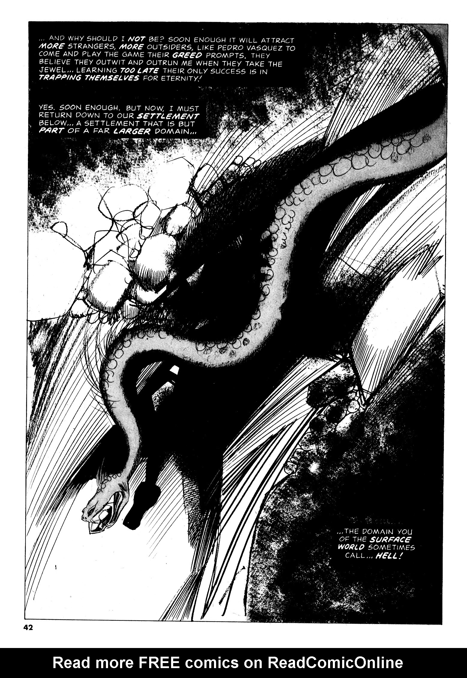 Read online Vampirella (1969) comic -  Issue #49 - 42