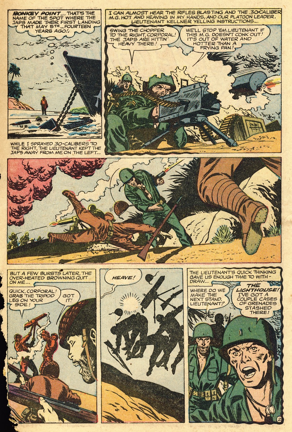 Read online Marines in Battle comic -  Issue #14 - 4