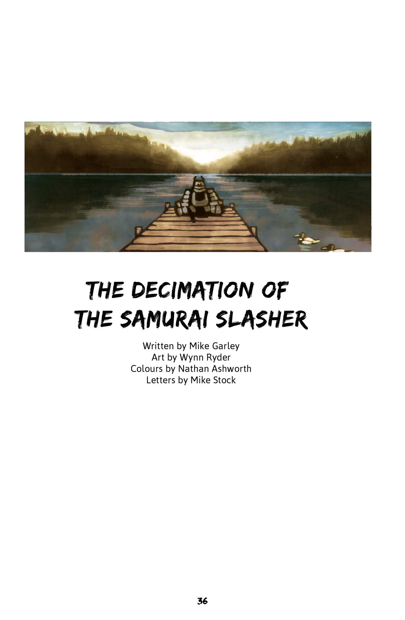 Read online Samurai Slasher comic -  Issue # TPB 1 - 36