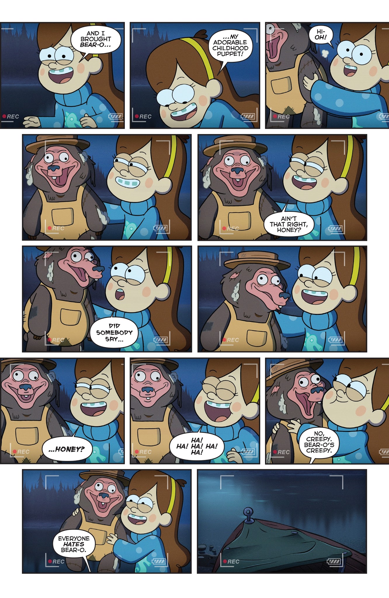 Read online Disney Gravity Falls Shorts Cinestory Comic comic -  Issue #4 - 5
