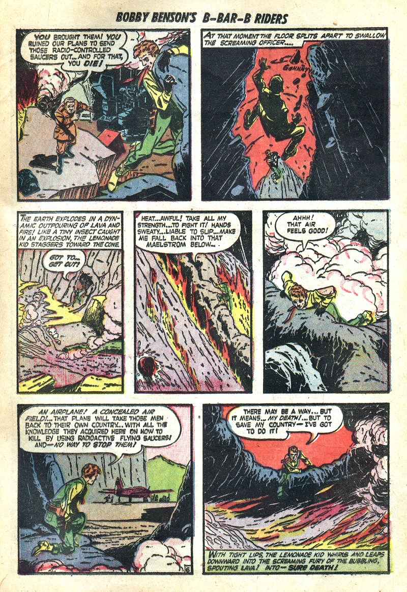 Read online Bobby Benson's B-Bar-B Riders comic -  Issue #3 - 31