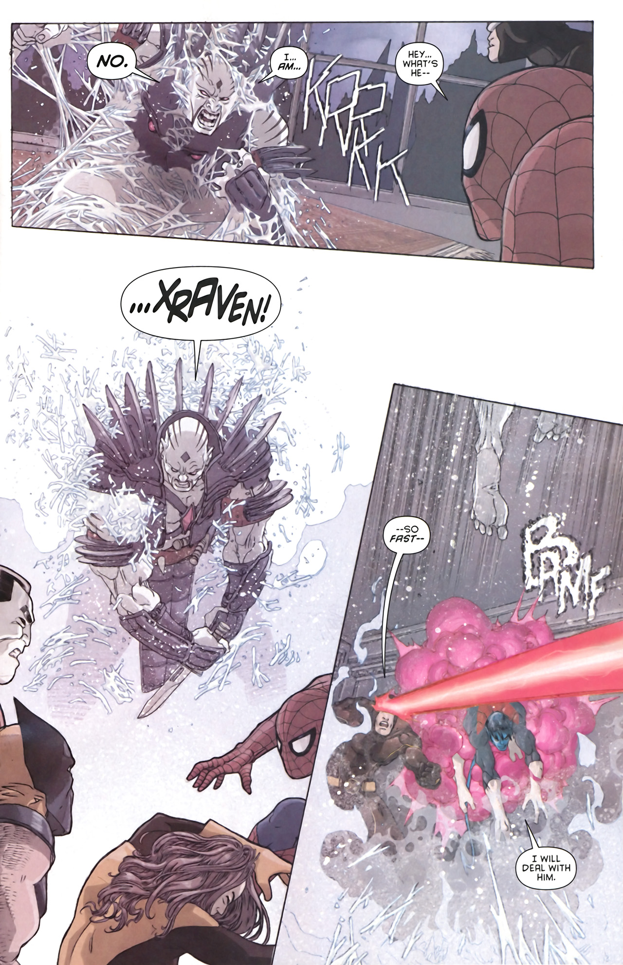 Read online X-Men/Spider-Man comic -  Issue #4 - 14