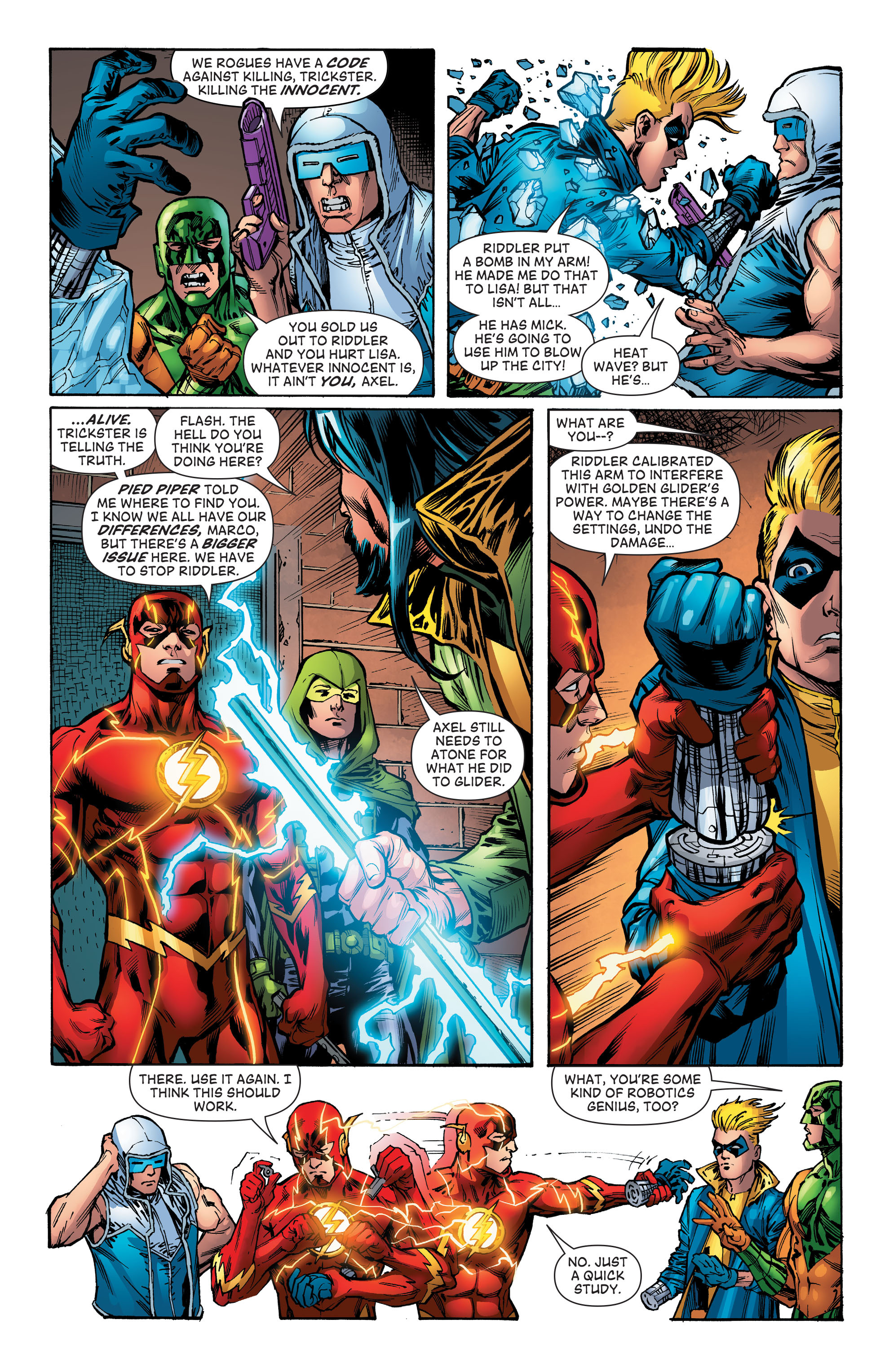 Read online The Flash (2011) comic -  Issue #52 - 11