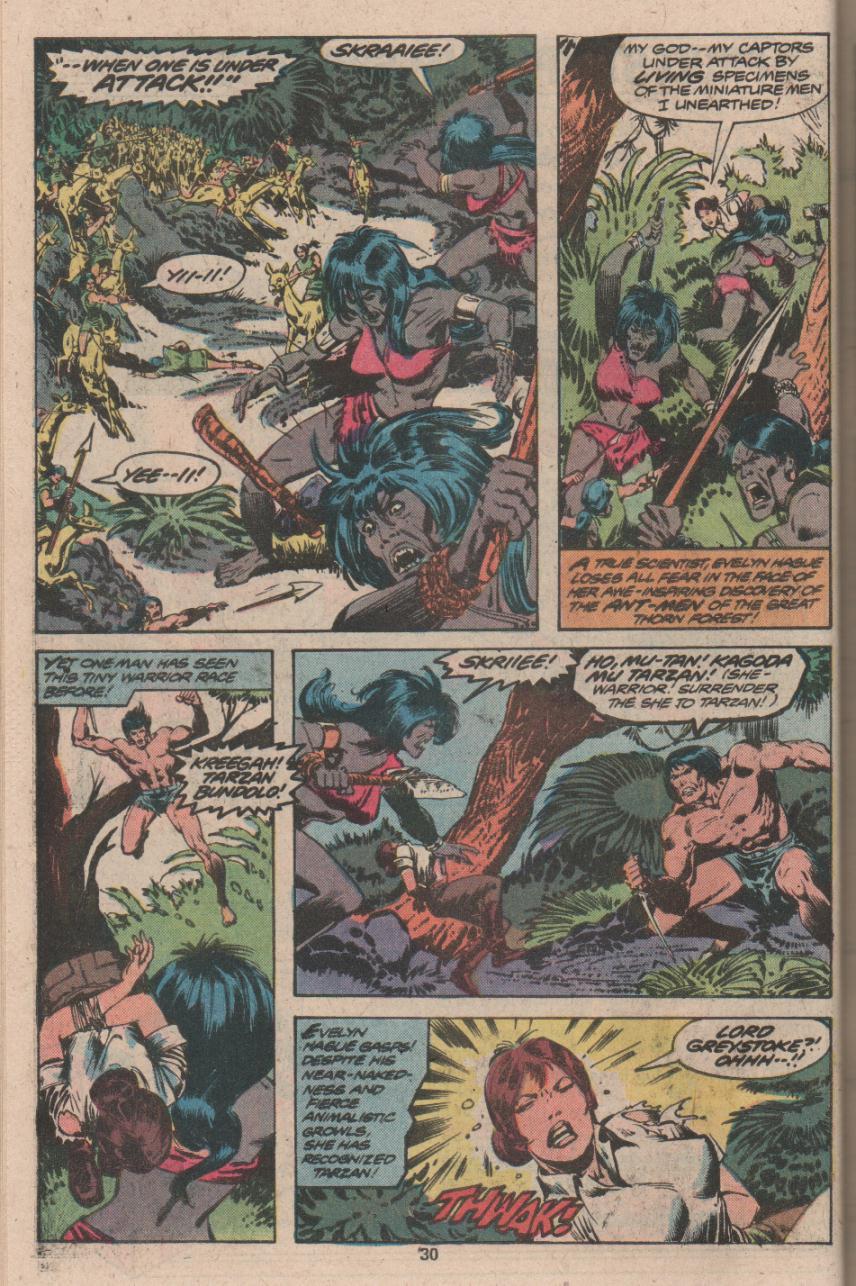 Read online Tarzan (1977) comic -  Issue # _Annual 3 - 23