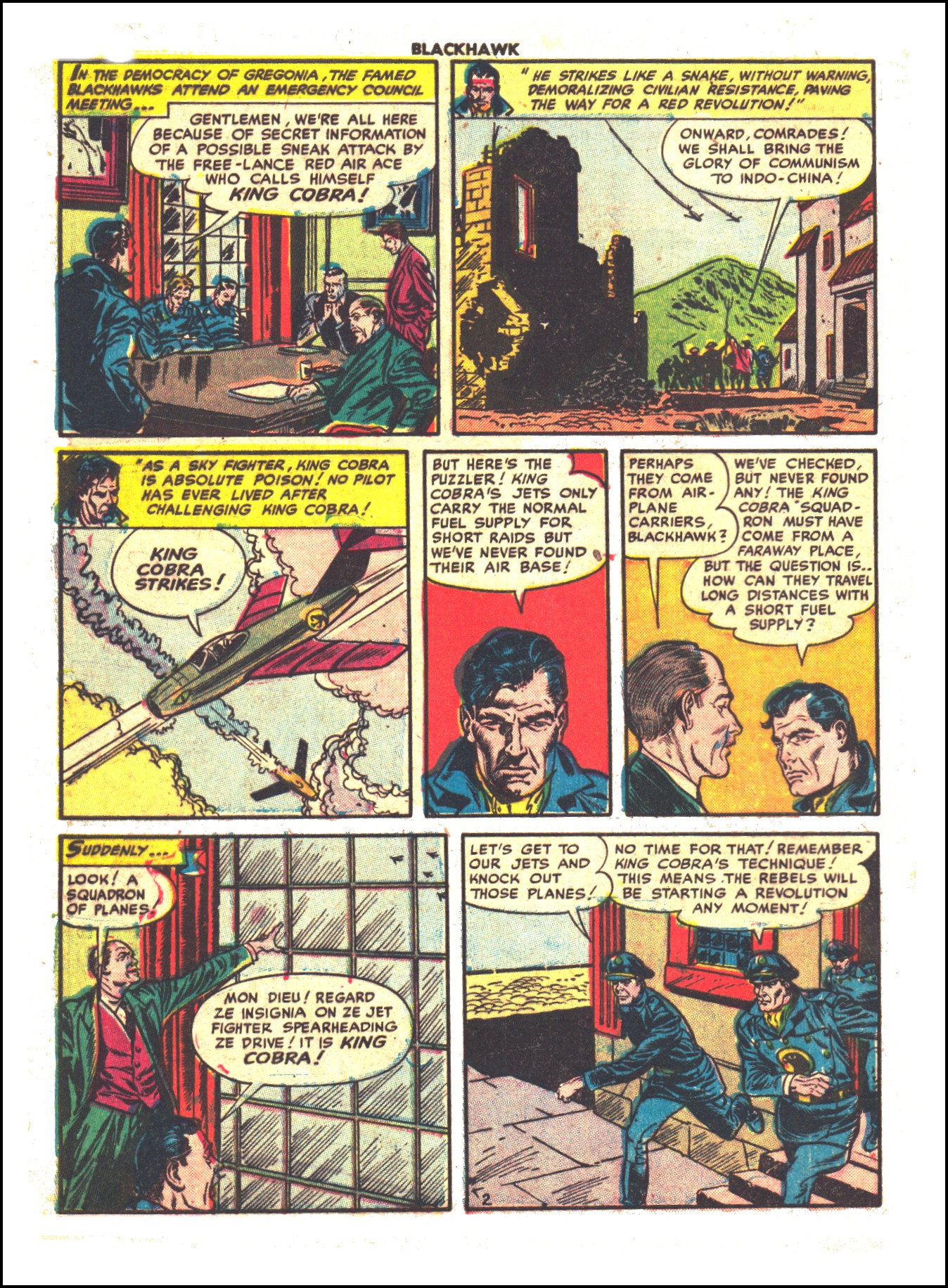 Read online Blackhawk (1957) comic -  Issue #58 - 4