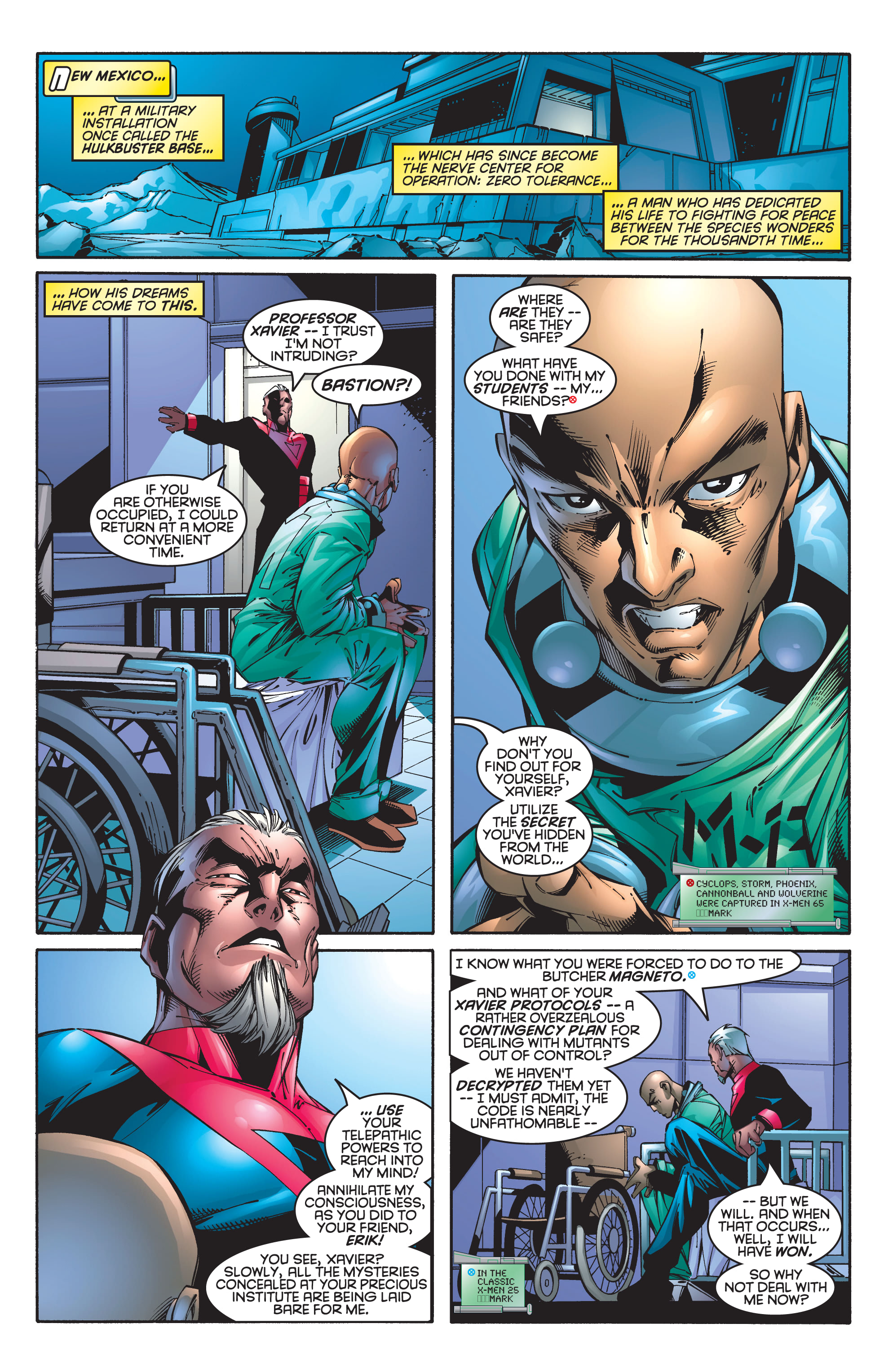 Read online X-Men Milestones: Operation Zero Tolerance comic -  Issue # TPB (Part 3) - 69