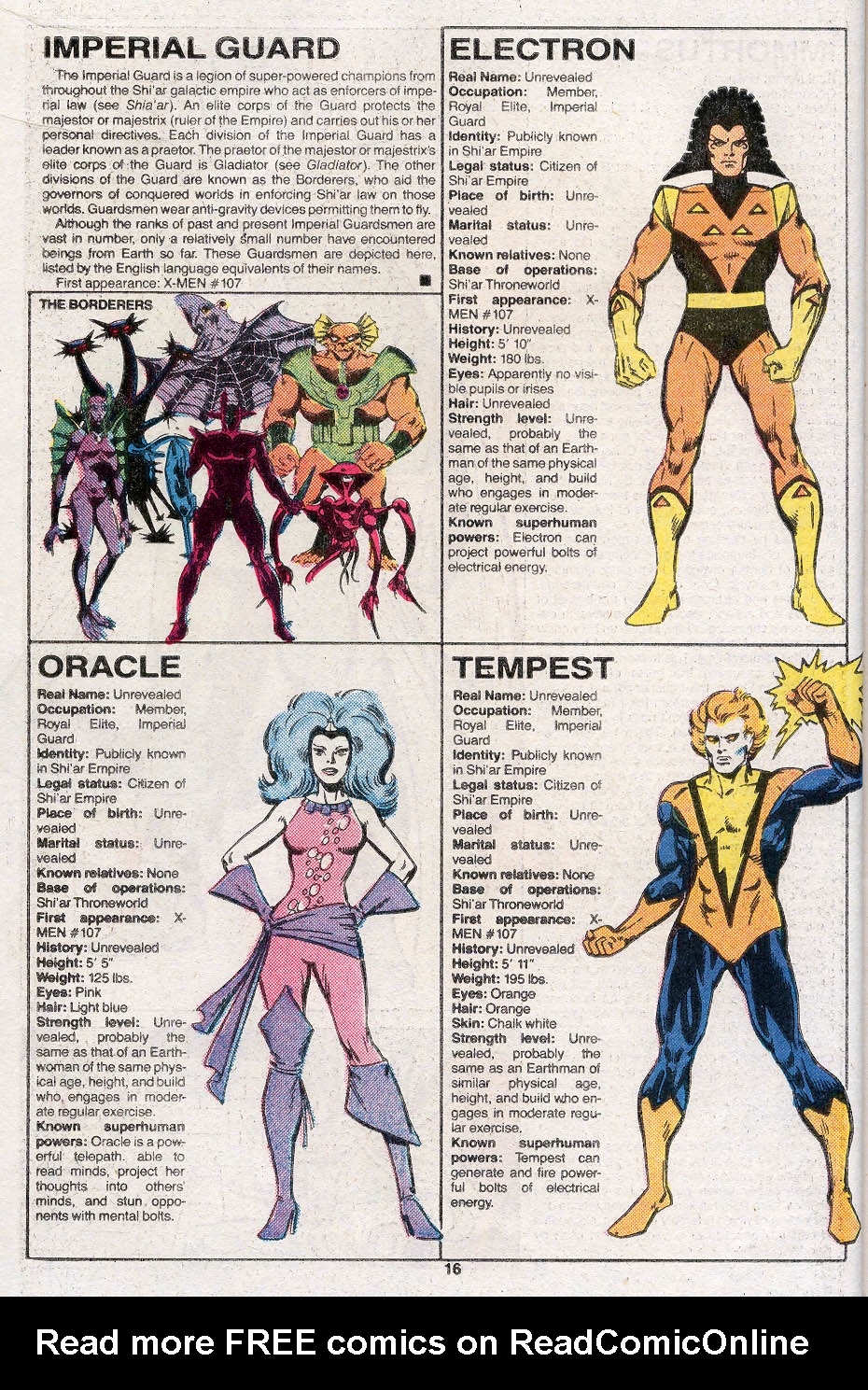 Read online The Official Handbook of the Marvel Universe Deluxe Edition comic -  Issue #6 - 18