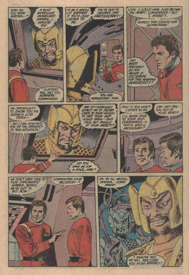 Read online Star Trek (1984) comic -  Issue #35 - 10