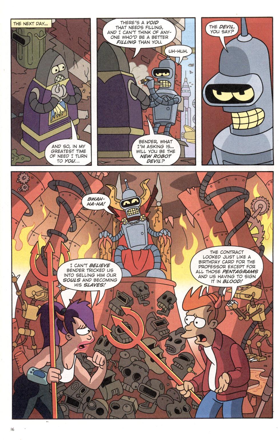 Read online Futurama Comics comic -  Issue #13 - 17