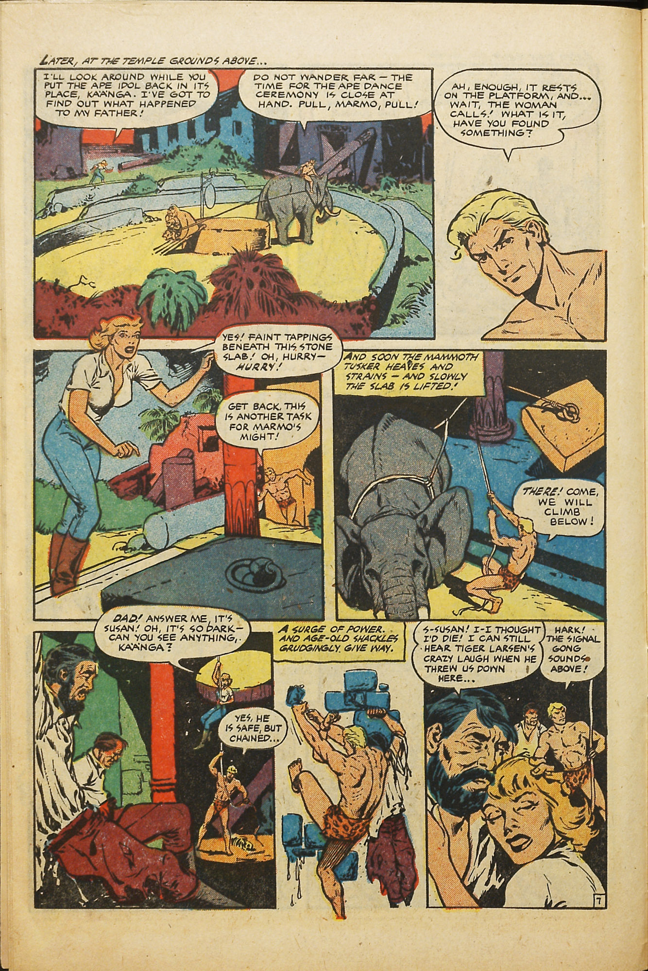 Read online Jungle Comics comic -  Issue #143 - 10