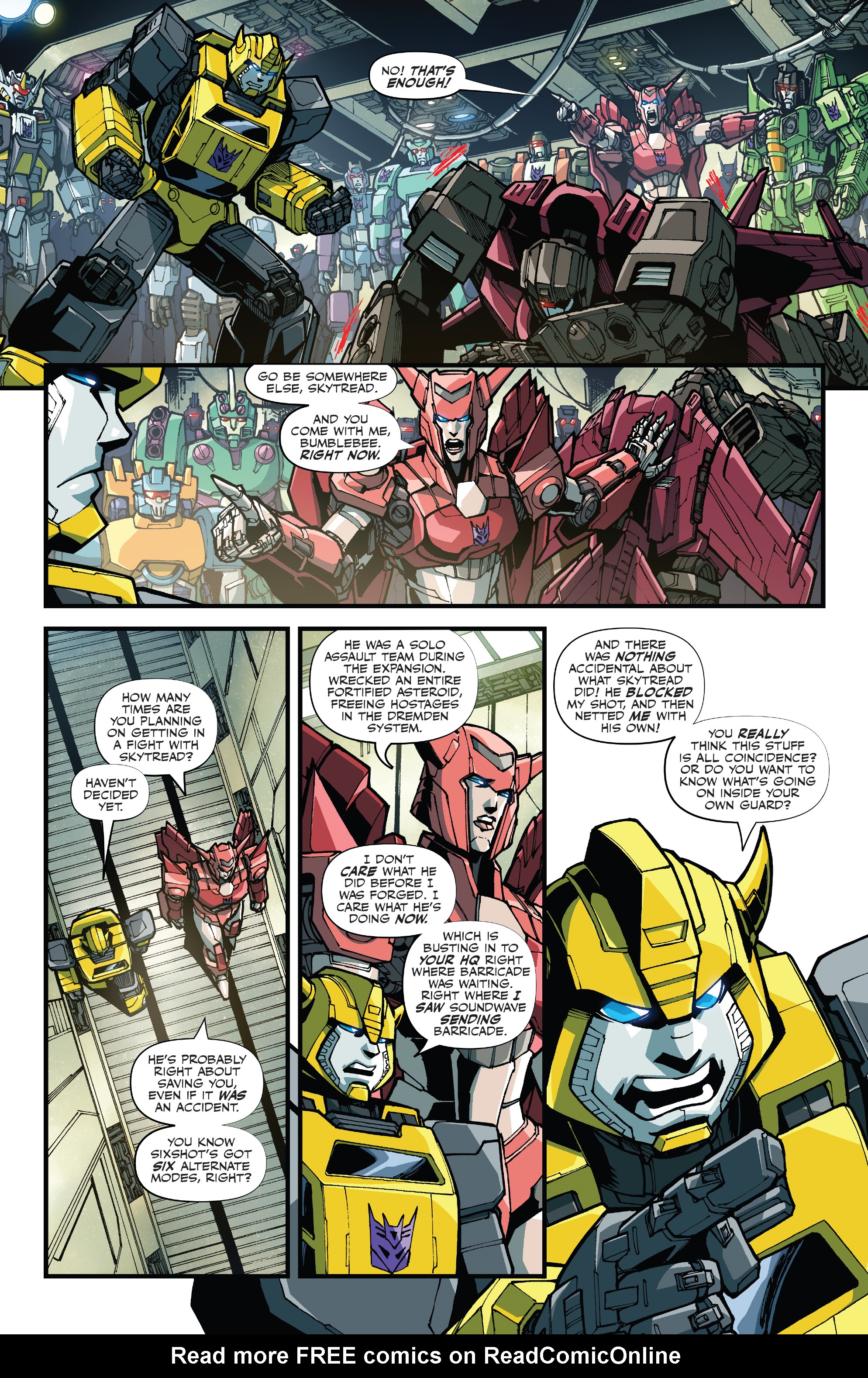 Read online Transformers (2019) comic -  Issue #13 - 8