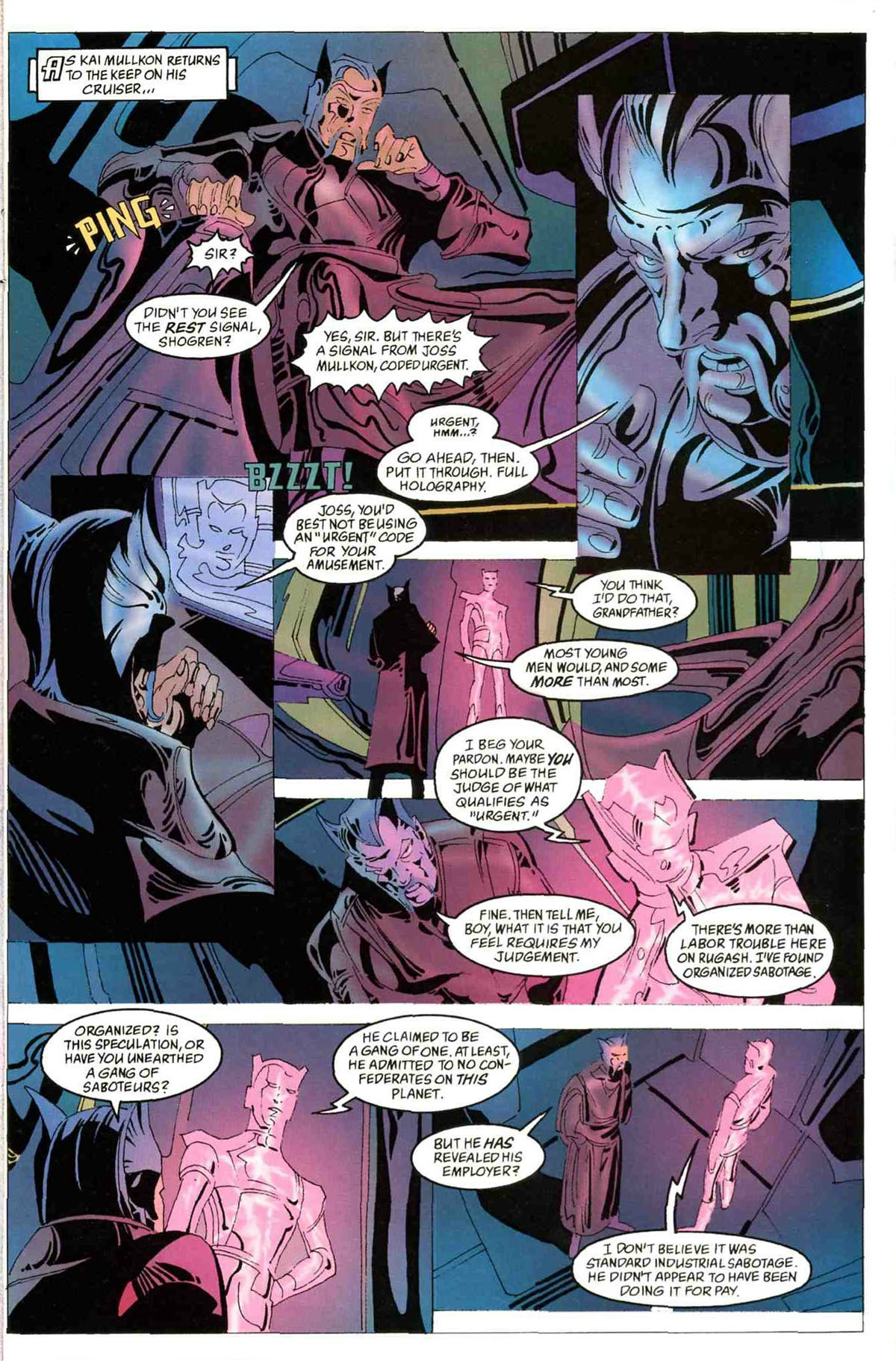 Read online John Jakes' Mulkon Empire comic -  Issue #4 - 8