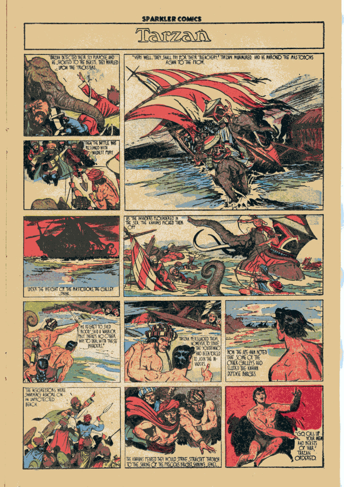 Read online Sparkler Comics comic -  Issue #58 - 21