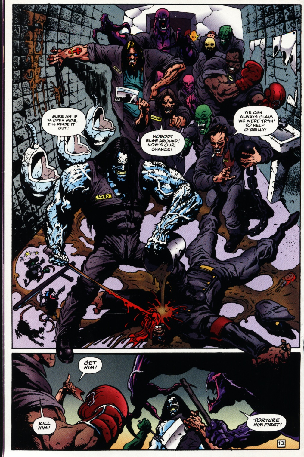 Read online Lobo: Chained comic -  Issue # Full - 14