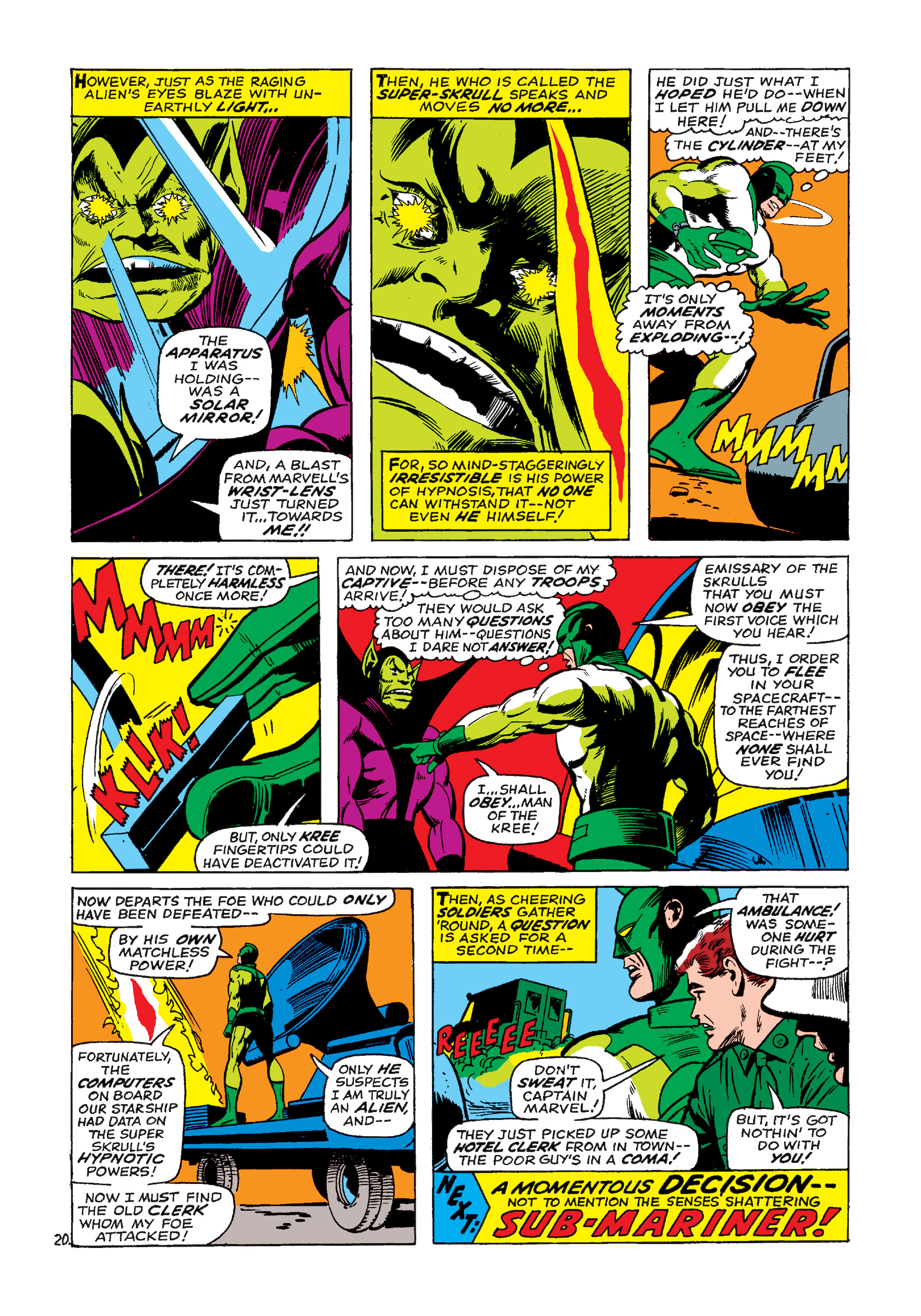 Read online Marvel Masterworks: Captain Marvel comic -  Issue # TPB 1 (Part 2) - 7