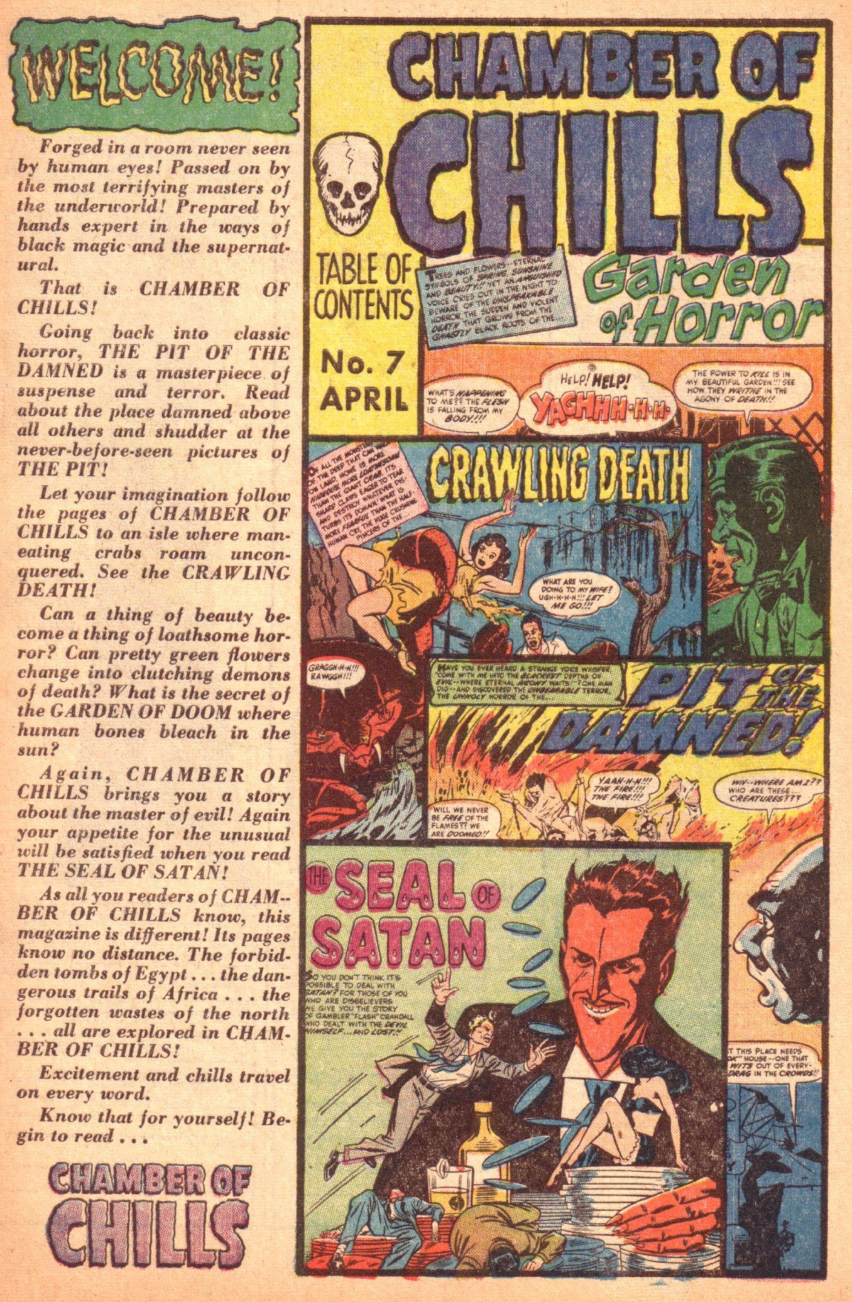 Read online Chamber of Chills (1951) comic -  Issue #7 - 4