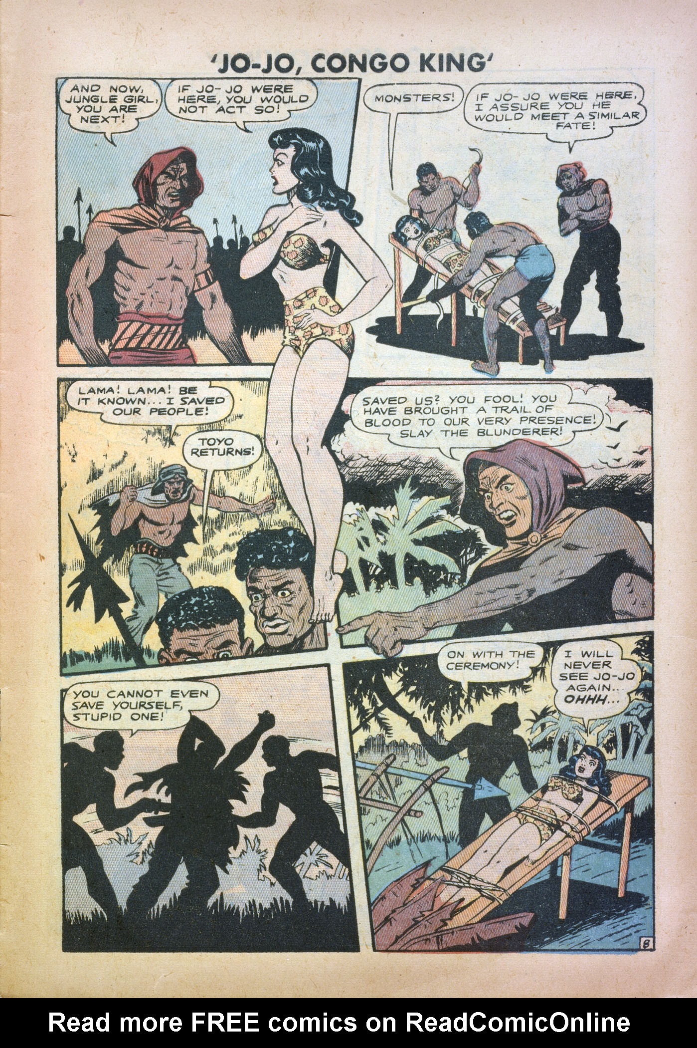 Read online Jo-Jo Congo King comic -  Issue #20 - 9