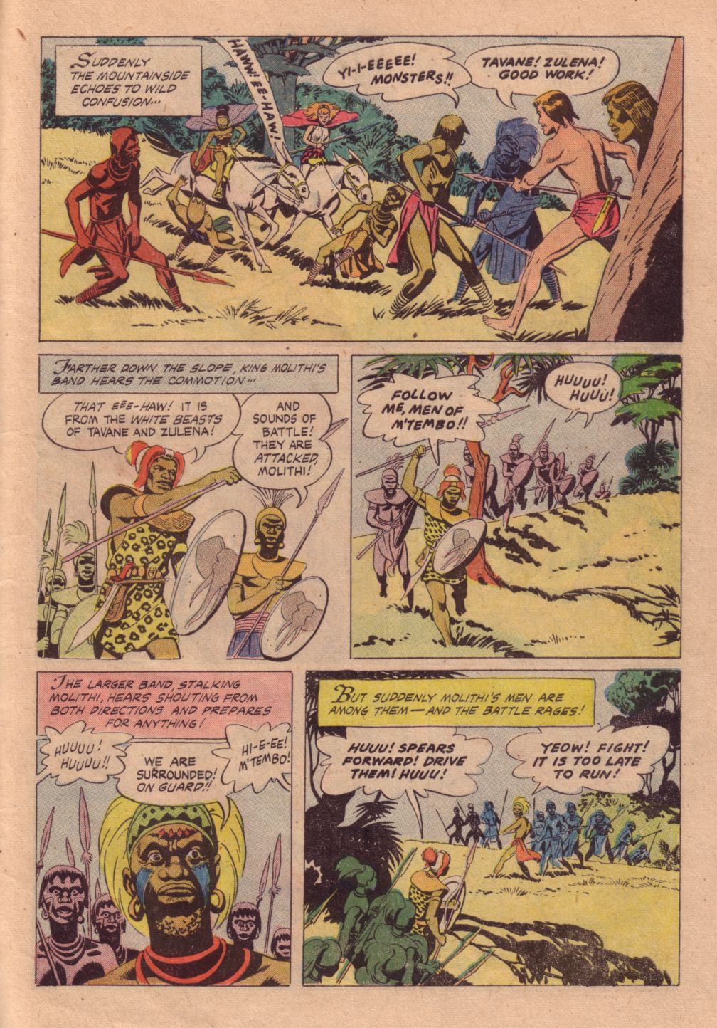 Read online Tarzan (1948) comic -  Issue #98 - 31