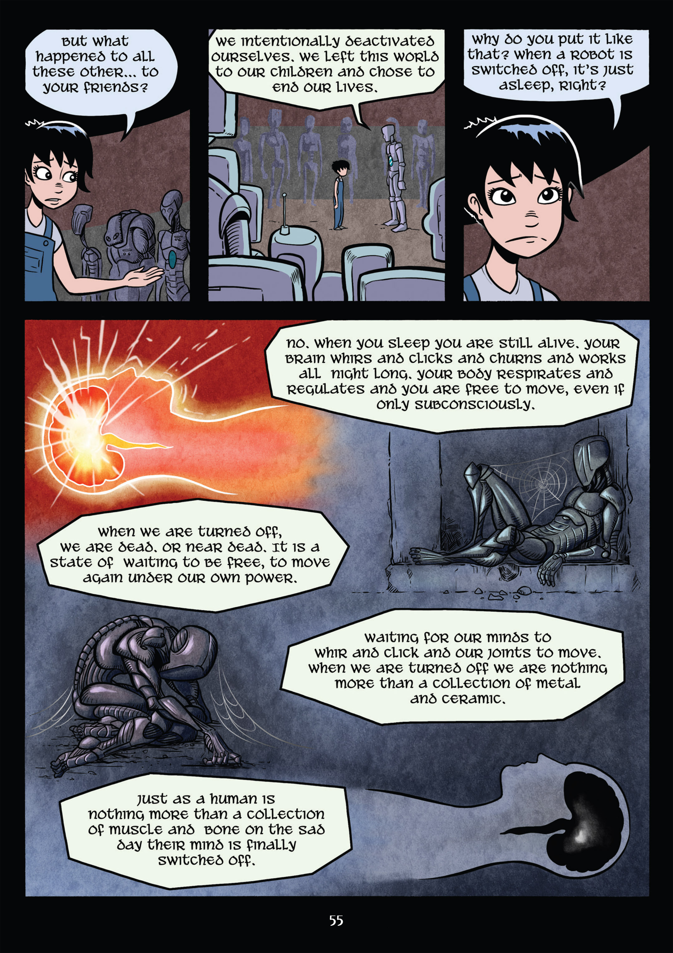 Read online Gunnerkrigg Court comic -  Issue # TPB 4 (Part 1) - 55