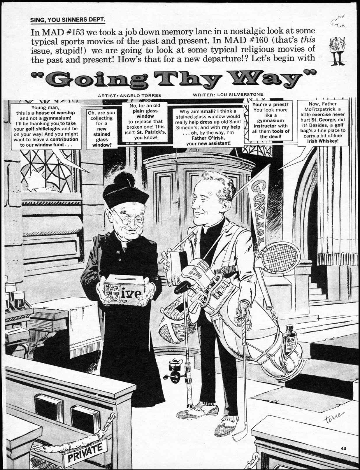 Read online MAD comic -  Issue #160 - 45