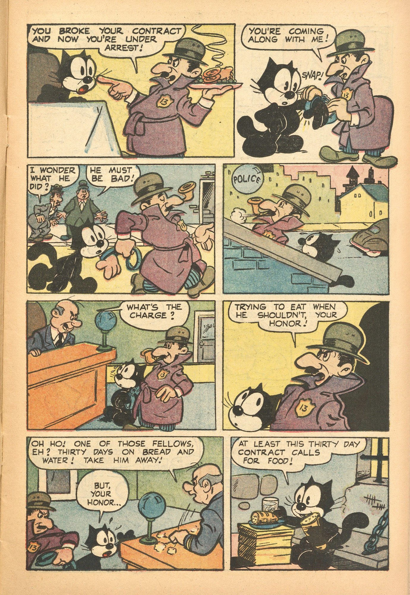 Read online Felix the Cat (1951) comic -  Issue #51 - 11