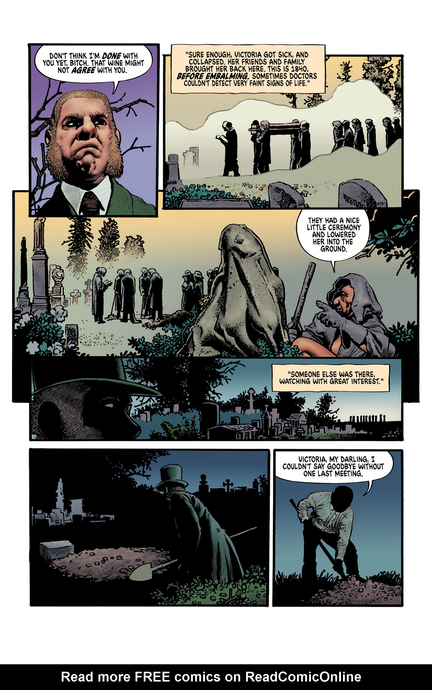 Read online Edgar Allan Poe's The Premature Burial comic -  Issue # Full - 4