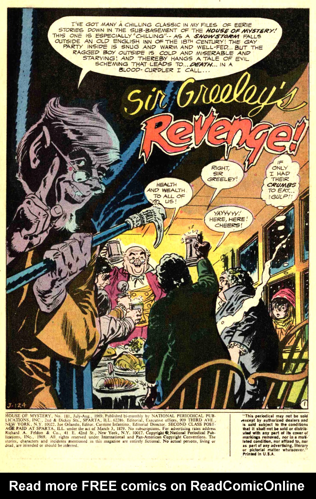 Read online House of Mystery (1951) comic -  Issue #181 - 3