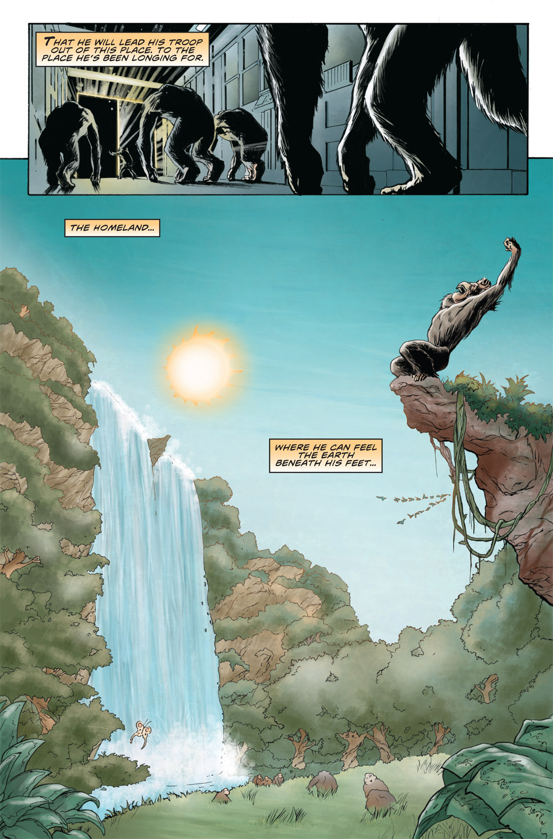 Read online Rise of the Planet of the Apes Prequel comic -  Issue # Full - 24