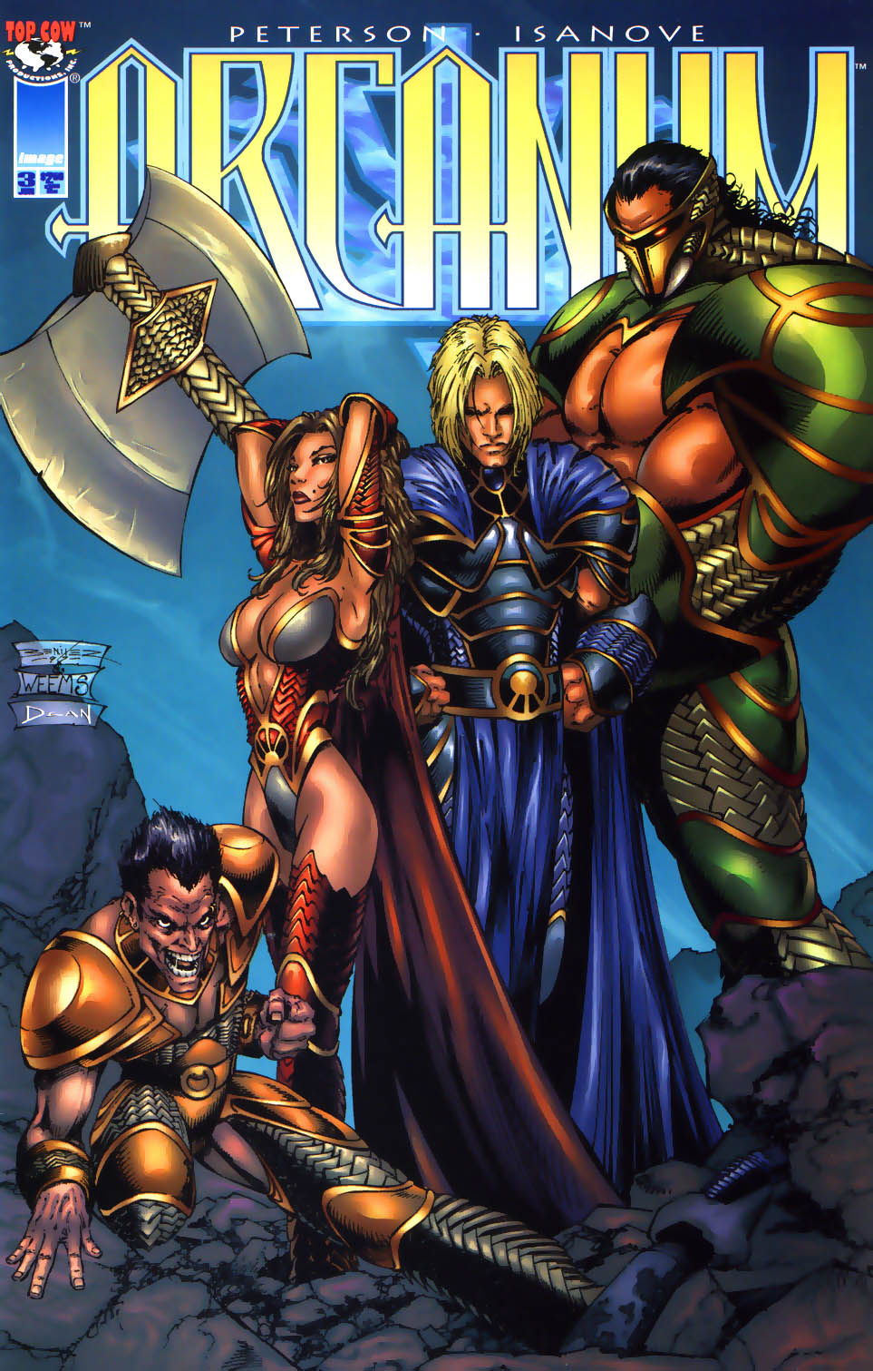 Read online Arcanum comic -  Issue #3 - 2