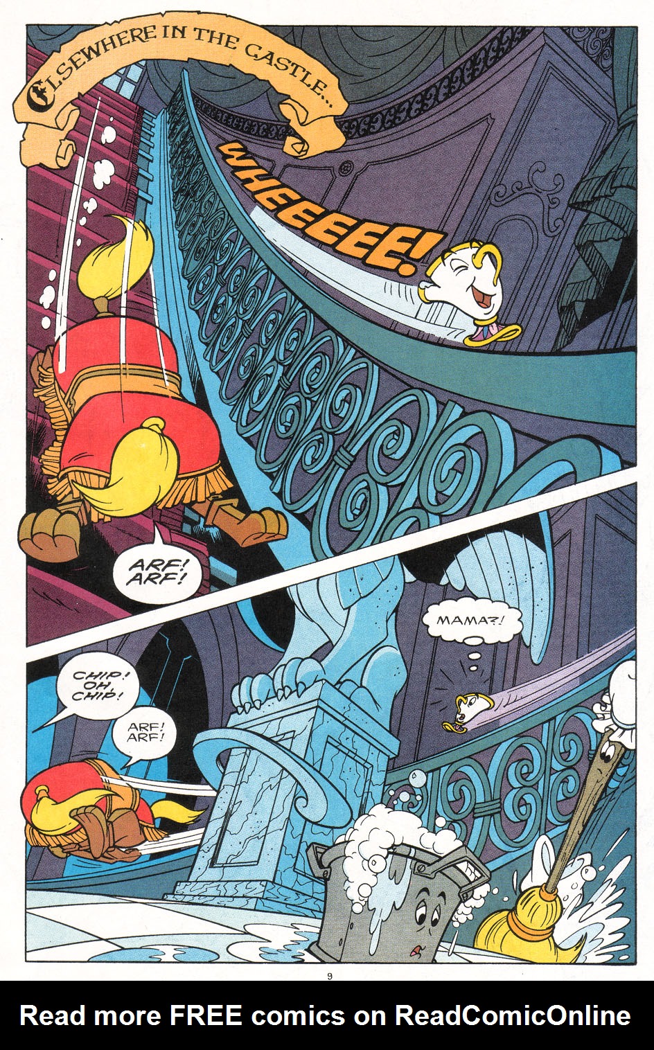 Read online Disney's Beauty and the Beast comic -  Issue #5 - 11