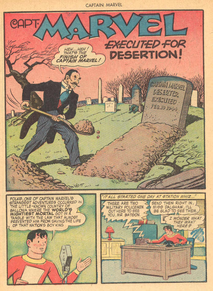 Read online Captain Marvel Adventures comic -  Issue #33 - 36