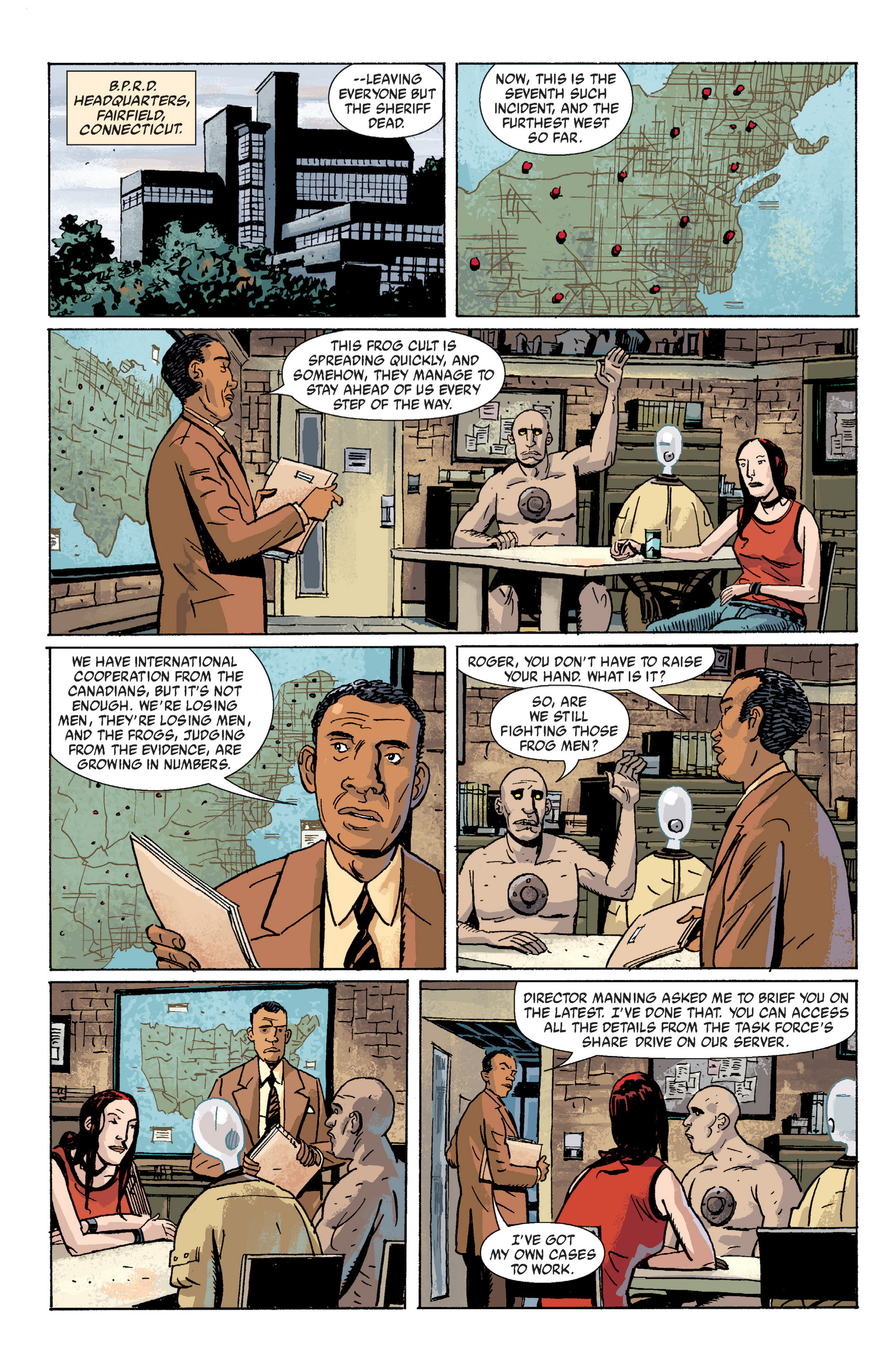 Read online B.P.R.D. (2003) comic -  Issue # TPB 4 - 24