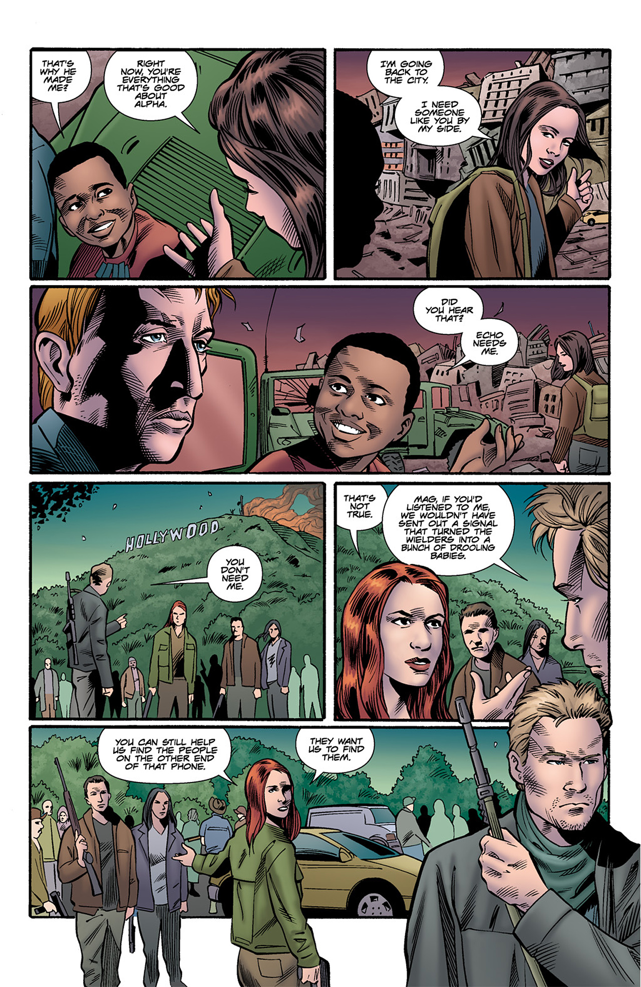 Read online Dollhouse comic -  Issue #5 - 22